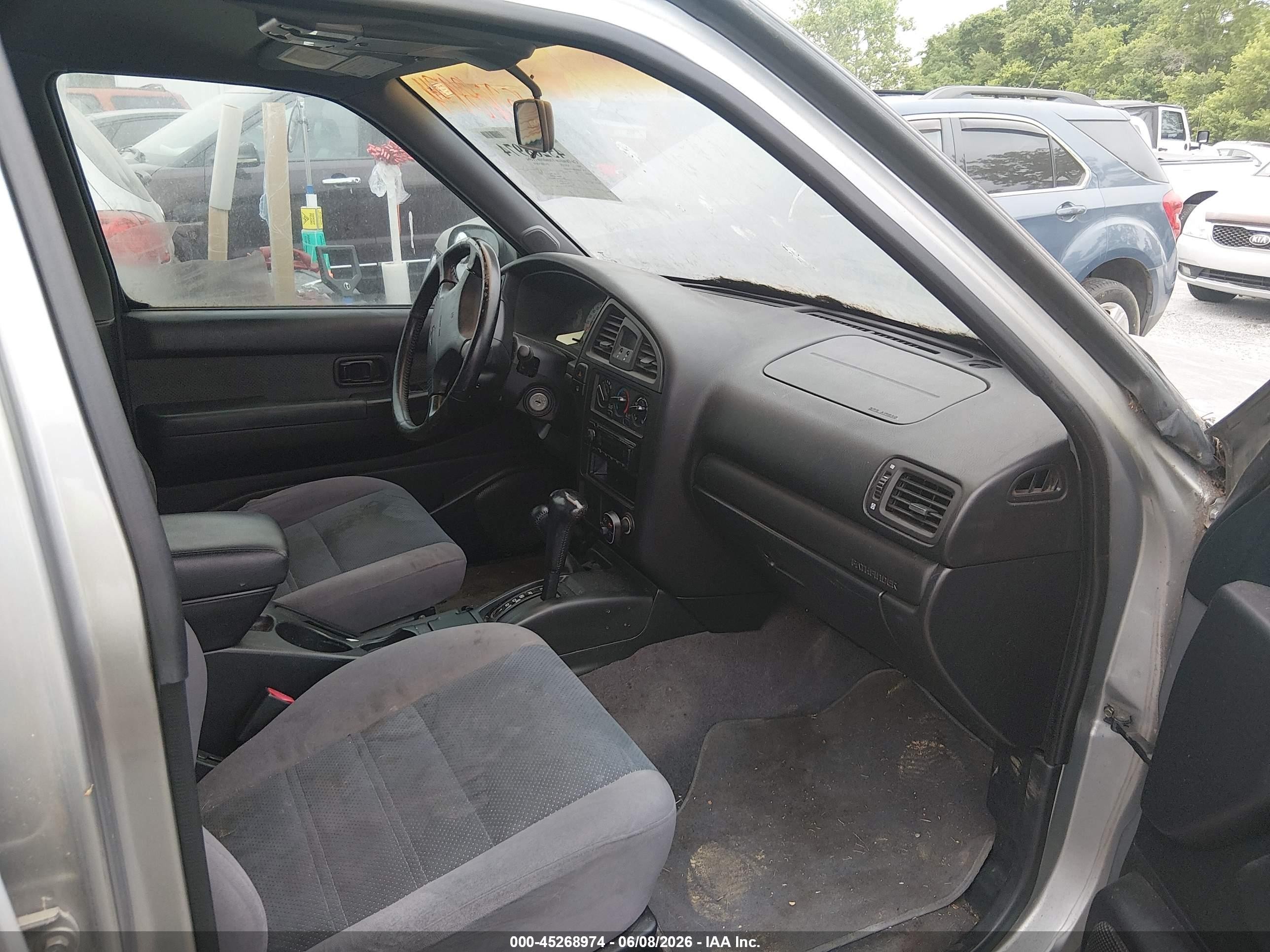 2001 Nissan Pathfinder Se Silver vin: JN8DR09Y01W570289