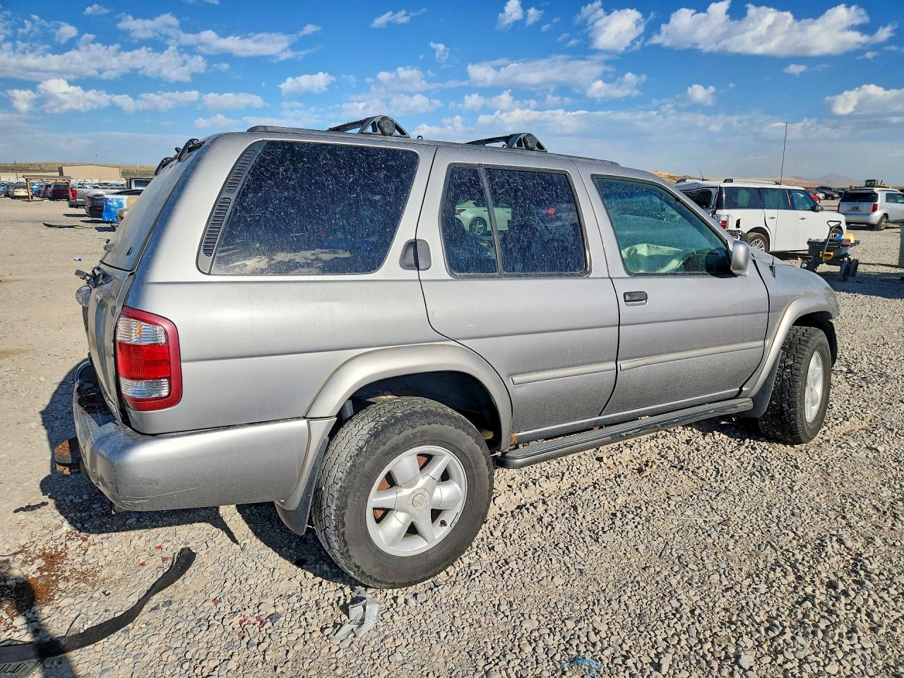 2001 Nissan Pathfinder Se Silver vin: JN8DR09Y01W580708