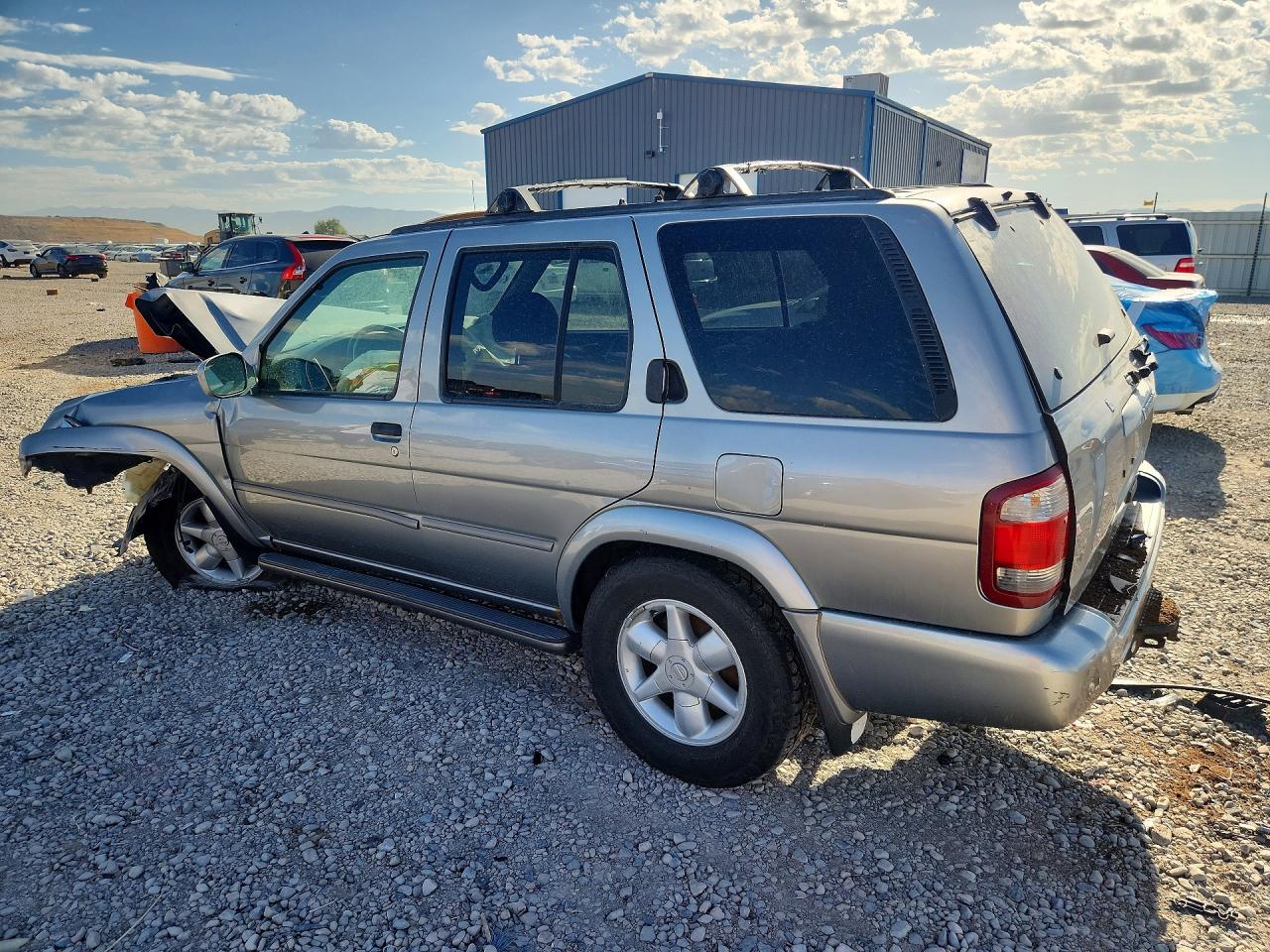 2001 Nissan Pathfinder Se Silver vin: JN8DR09Y01W580708
