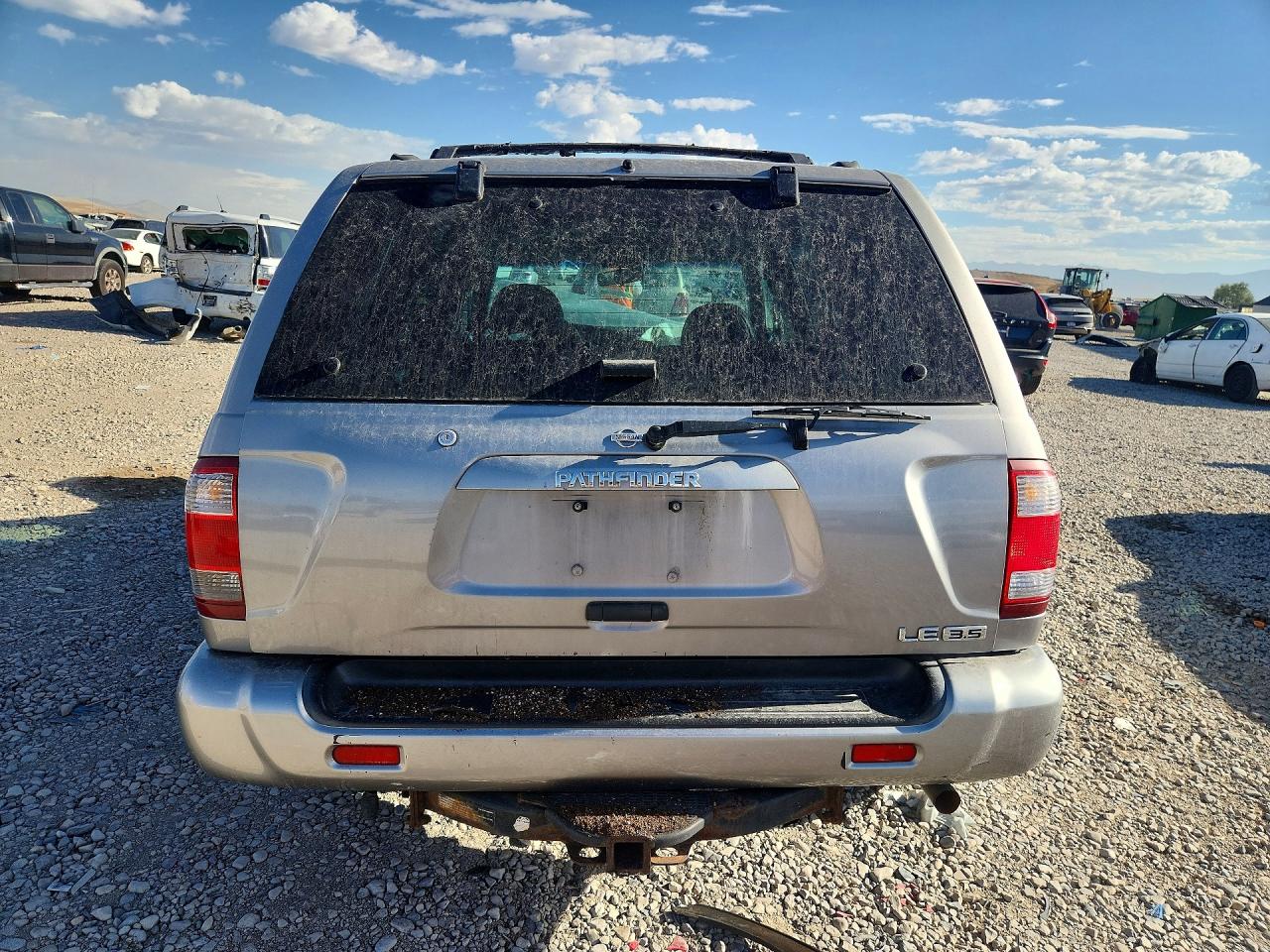 2001 Nissan Pathfinder Se Silver vin: JN8DR09Y01W580708