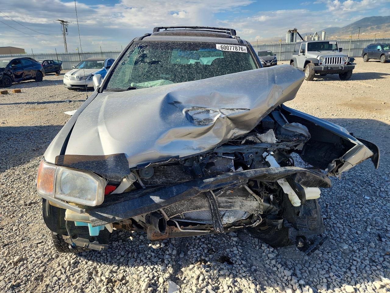 2001 Nissan Pathfinder Se Silver vin: JN8DR09Y01W580708