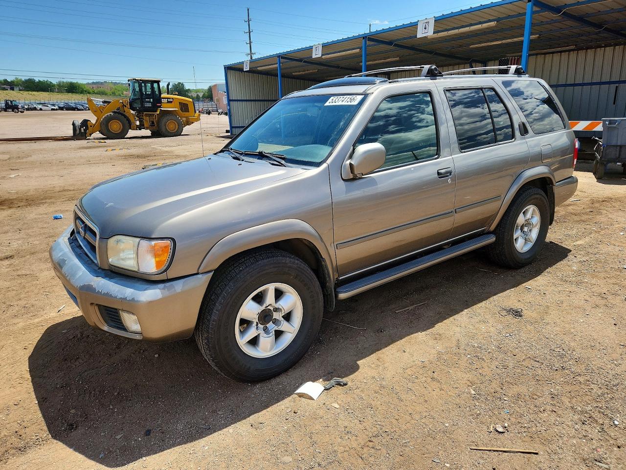 2001 Nissan Pathfinder Se Beige vin: JN8DR09Y01W610399