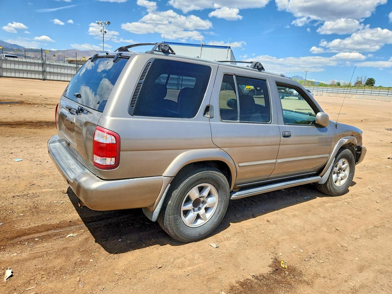 2001 Nissan Pathfinder Se Beige vin: JN8DR09Y01W610399