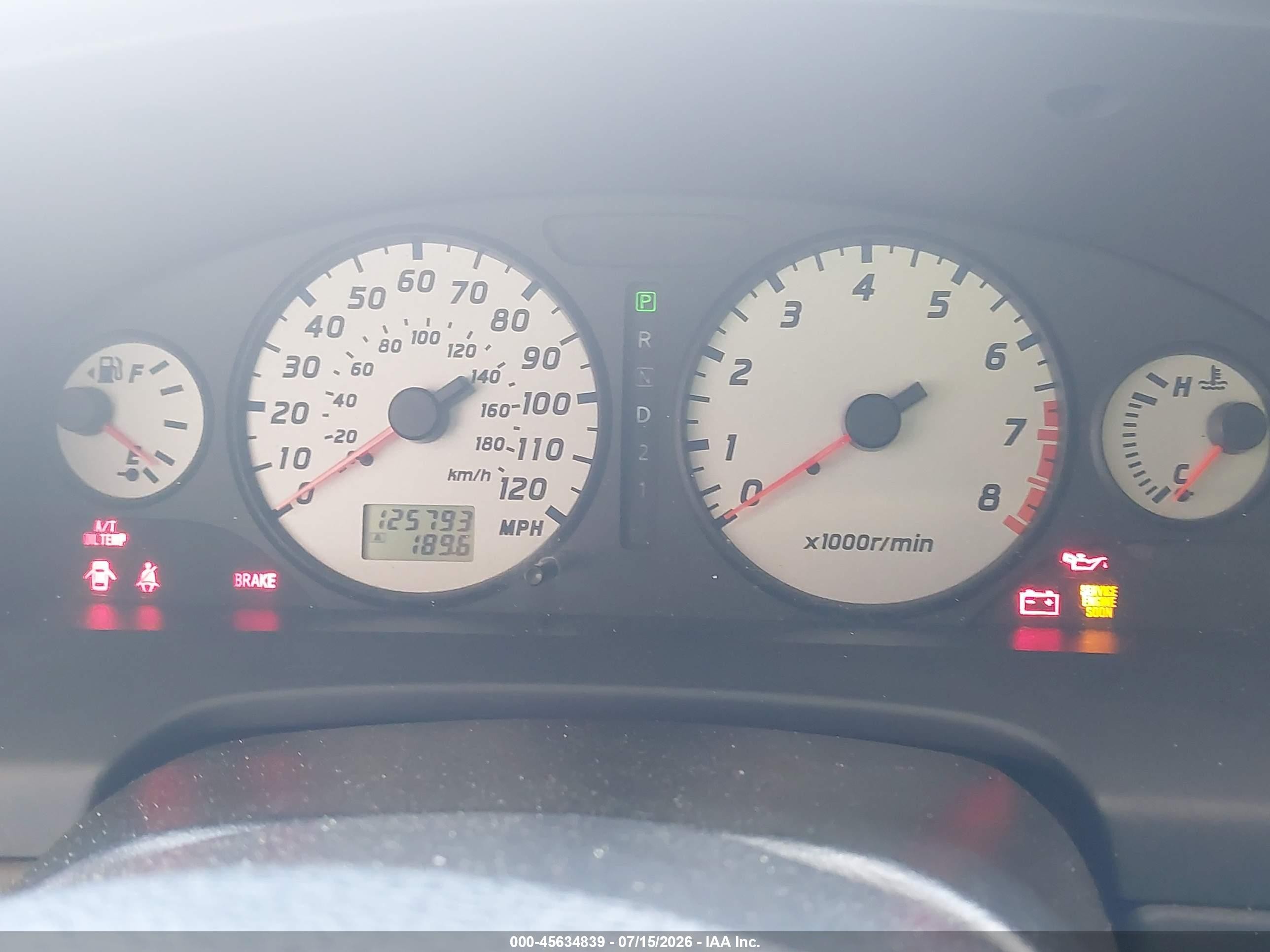 2003 Nissan Pathfinder Se Silver vin: JN8DR09Y03W825610