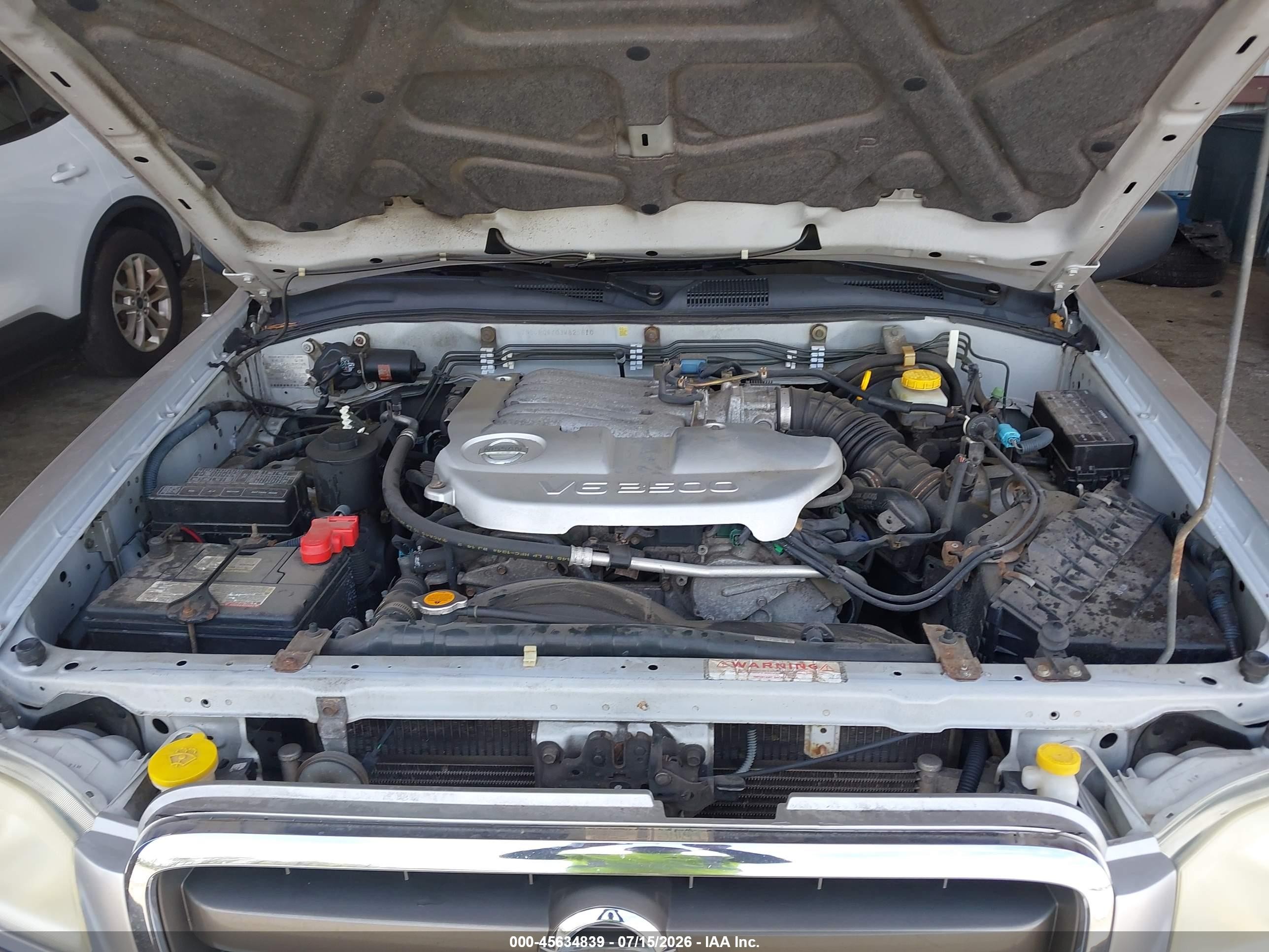 2003 Nissan Pathfinder Se Silver vin: JN8DR09Y03W825610