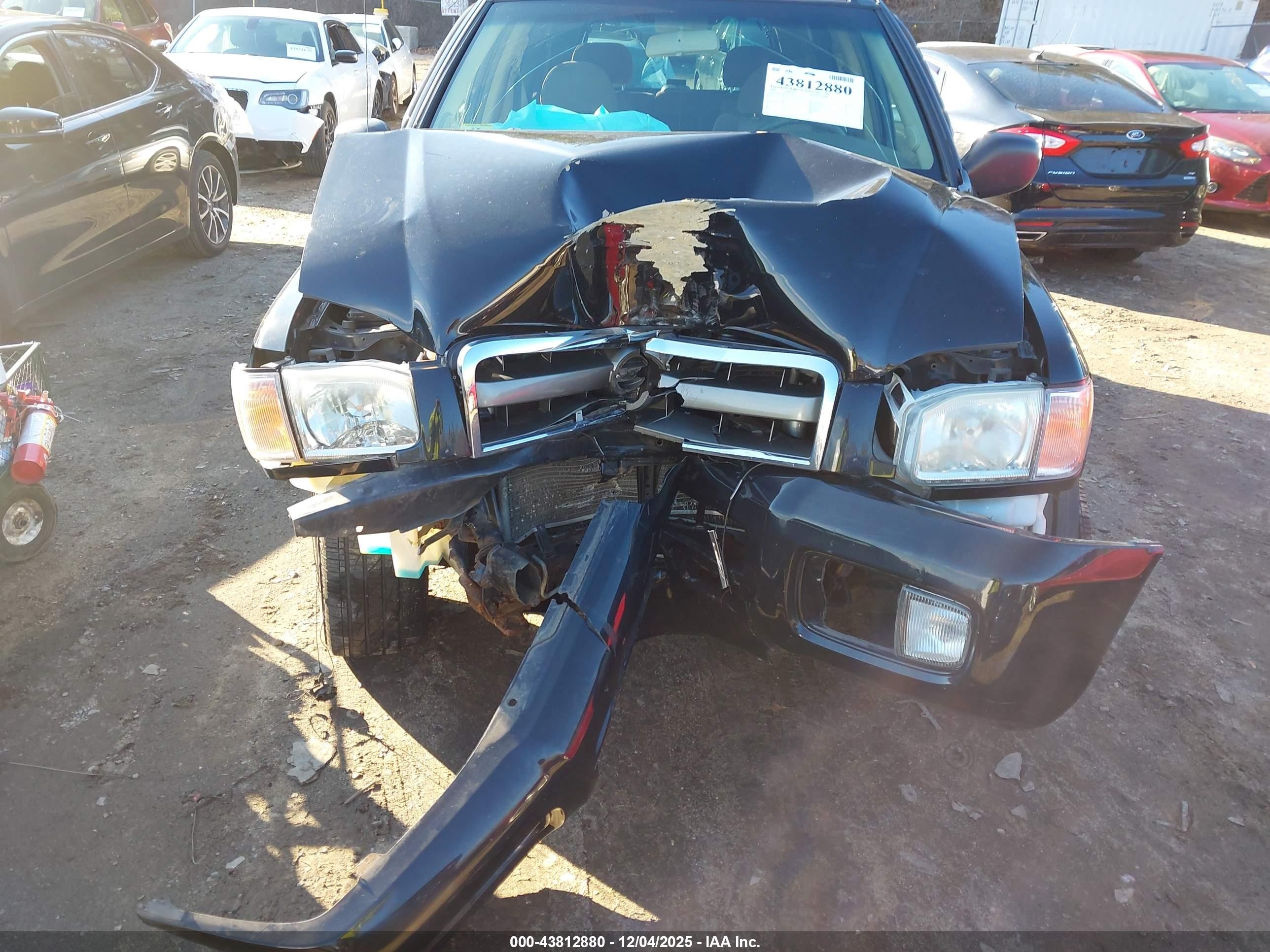 2004 Nissan Pathfinder Se Black vin: JN8DR09Y04W911954