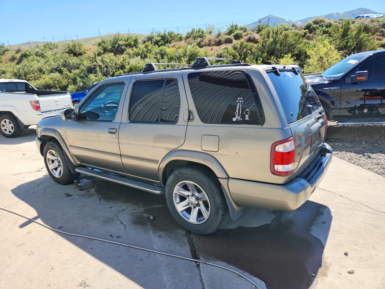 2004 Nissan Pathfinder Se Золотой vin: JN8DR09Y04W921951