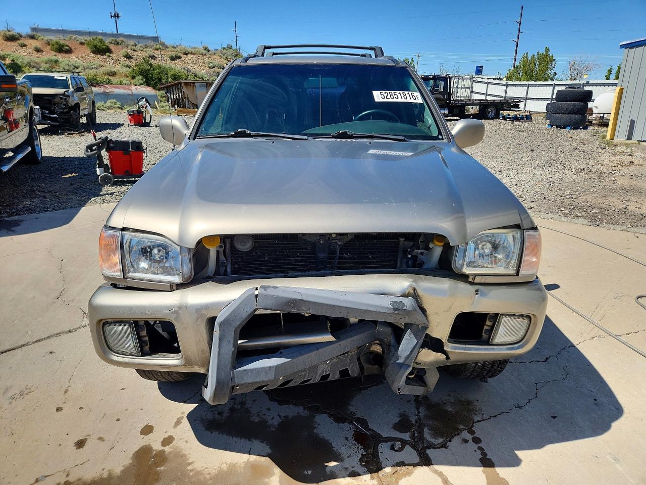 2004 Nissan Pathfinder Se Золотой vin: JN8DR09Y04W921951