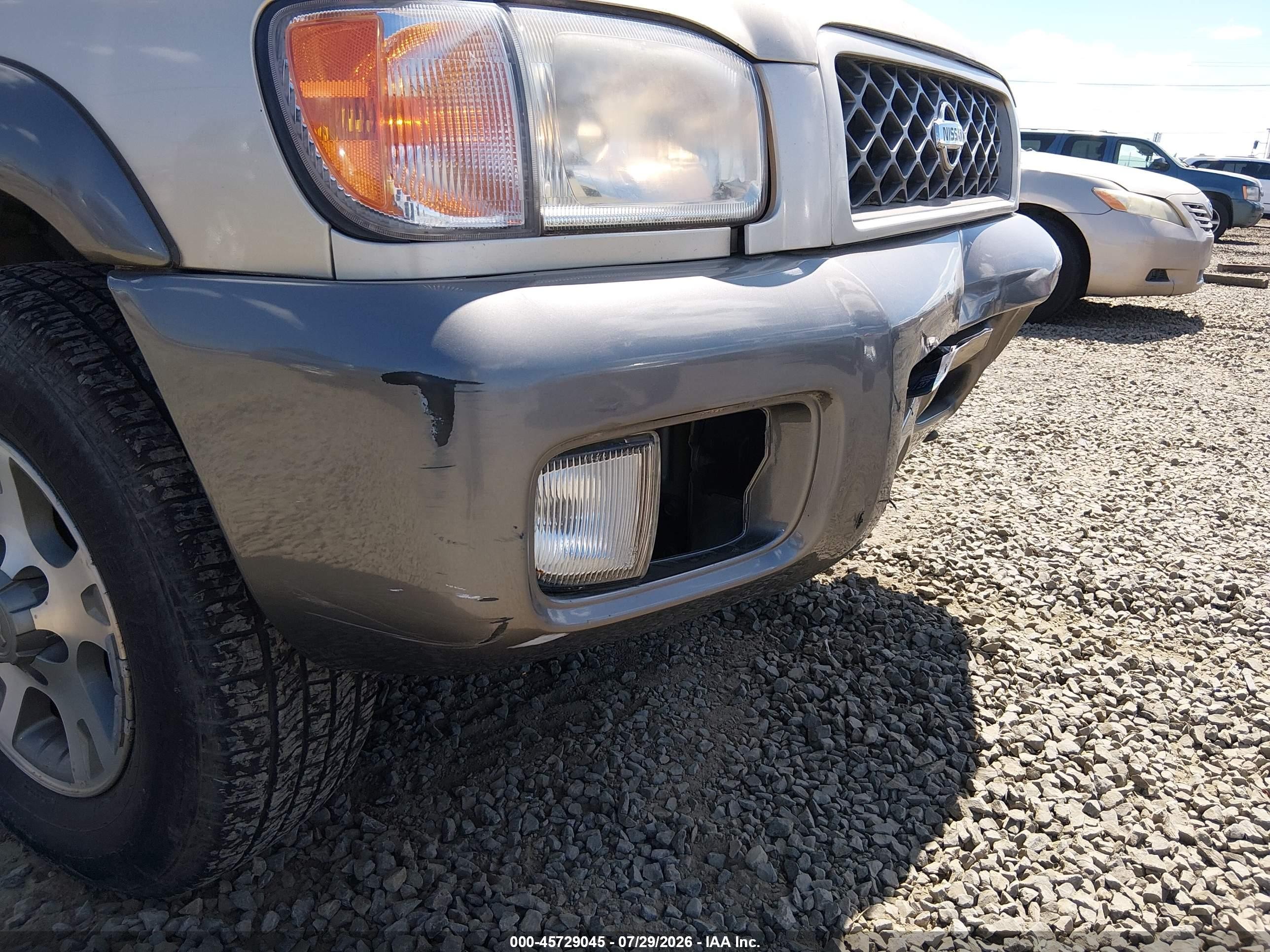 2001 Nissan Pathfinder Se Gold vin: JN8DR09Y11W570267