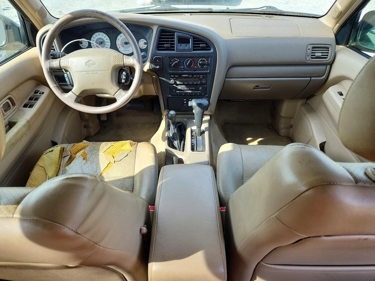 2001 Nissan Pathfinder Gold vin: JN8DR09Y11W573654