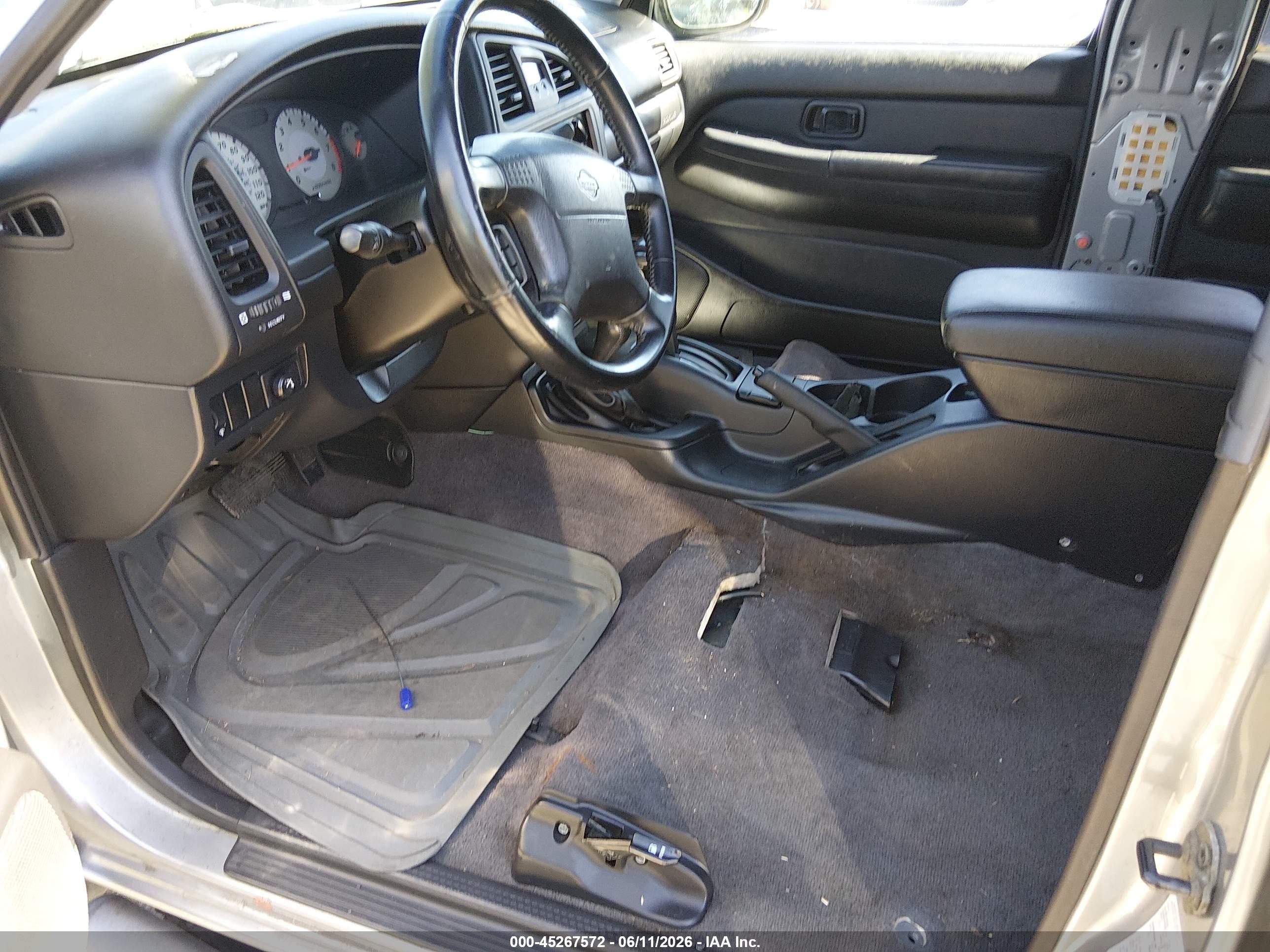 2001 Nissan Pathfinder Se Blue vin: JN8DR09Y11W584024