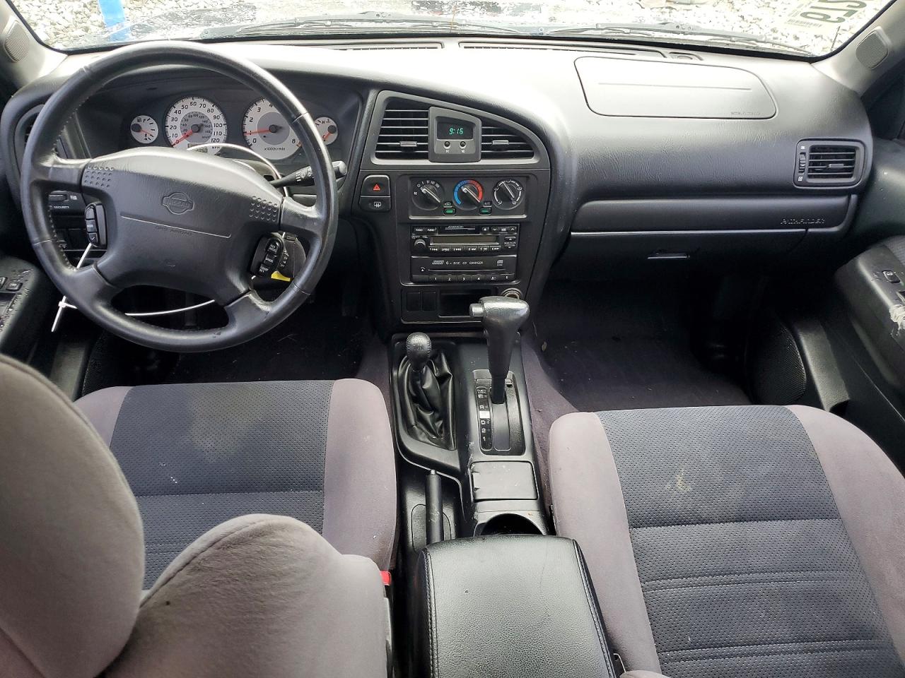 2001 Nissan Pathfinder Se Black vin: JN8DR09Y11W613148