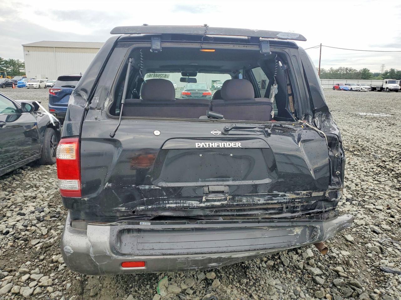 2001 Nissan Pathfinder Se Black vin: JN8DR09Y11W613148