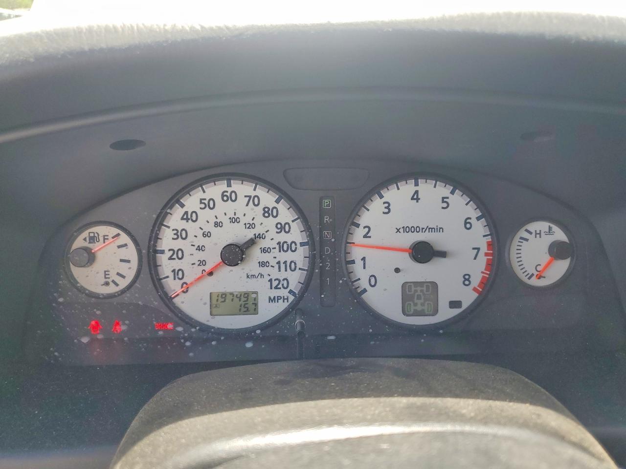 2003 Nissan Pathfinder Se Silver vin: JN8DR09Y13W808833