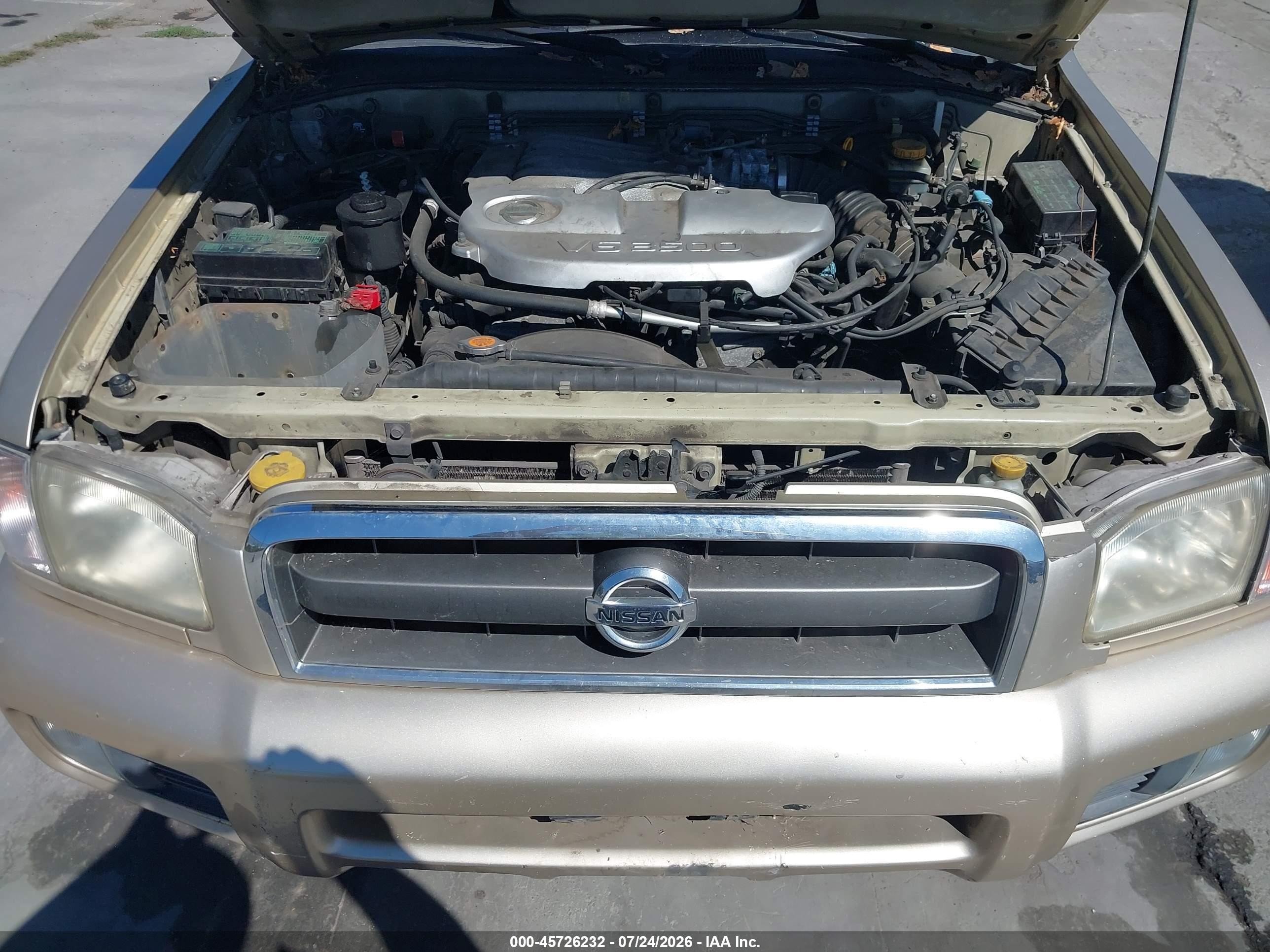 2002 Nissan Pathfinder Se Gold vin: JN8DR09Y22W707220