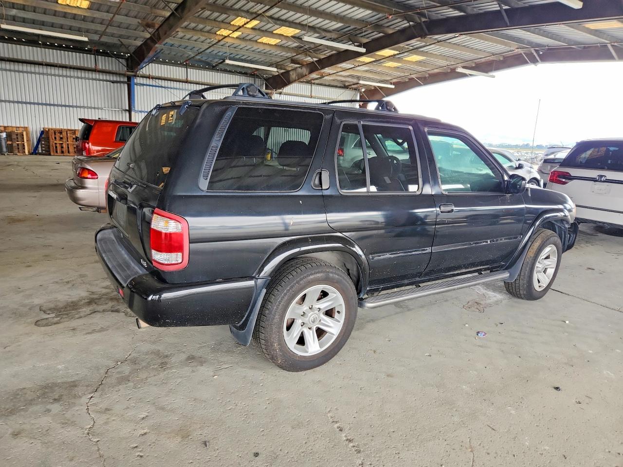 2002 Nissan Pathfinder Se Black vin: JN8DR09Y22W722932