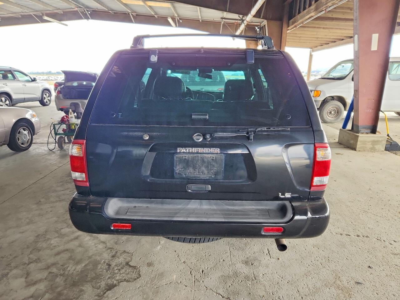 2002 Nissan Pathfinder Se Black vin: JN8DR09Y22W722932