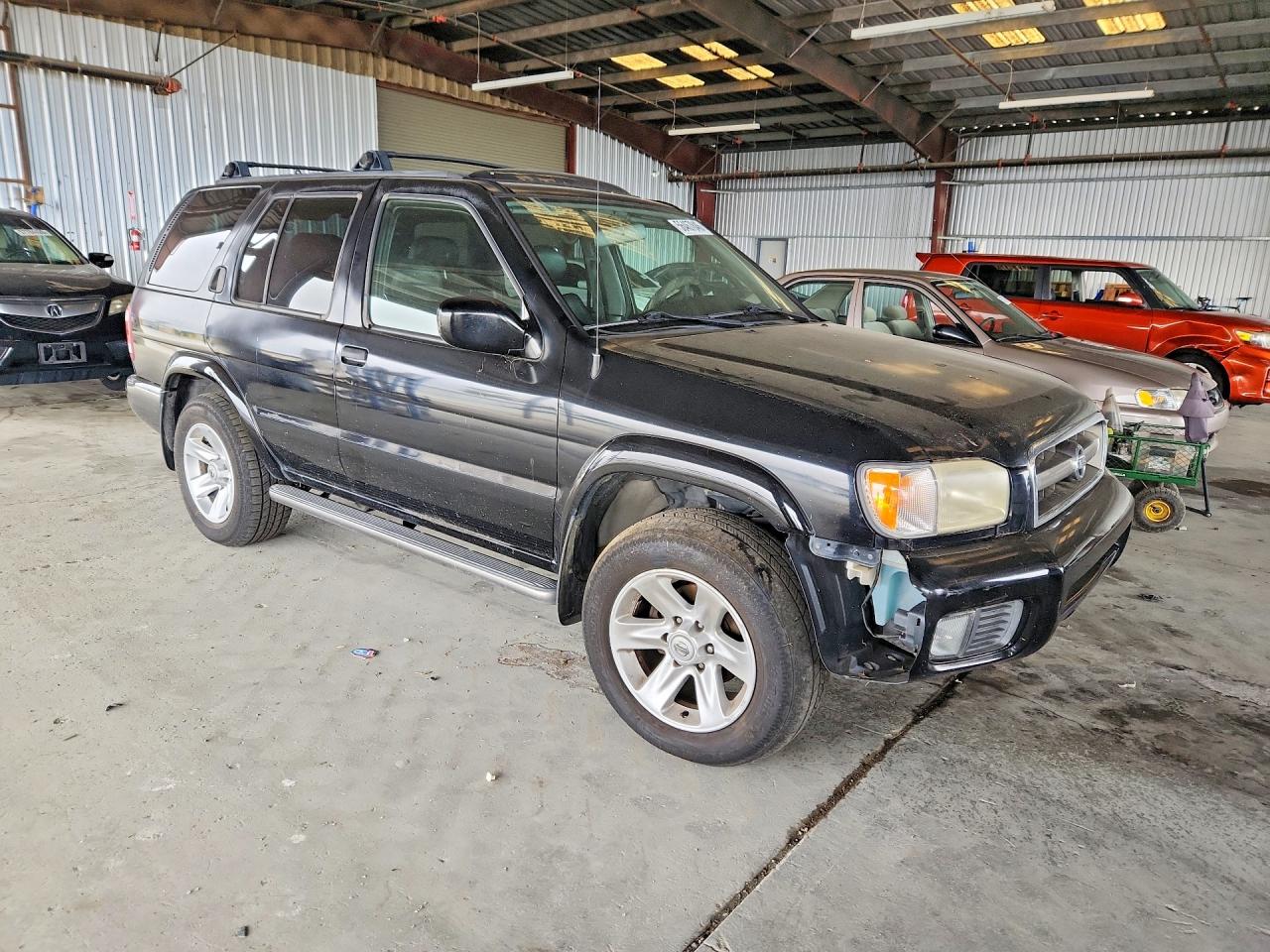 2002 Nissan Pathfinder Se Black vin: JN8DR09Y22W722932