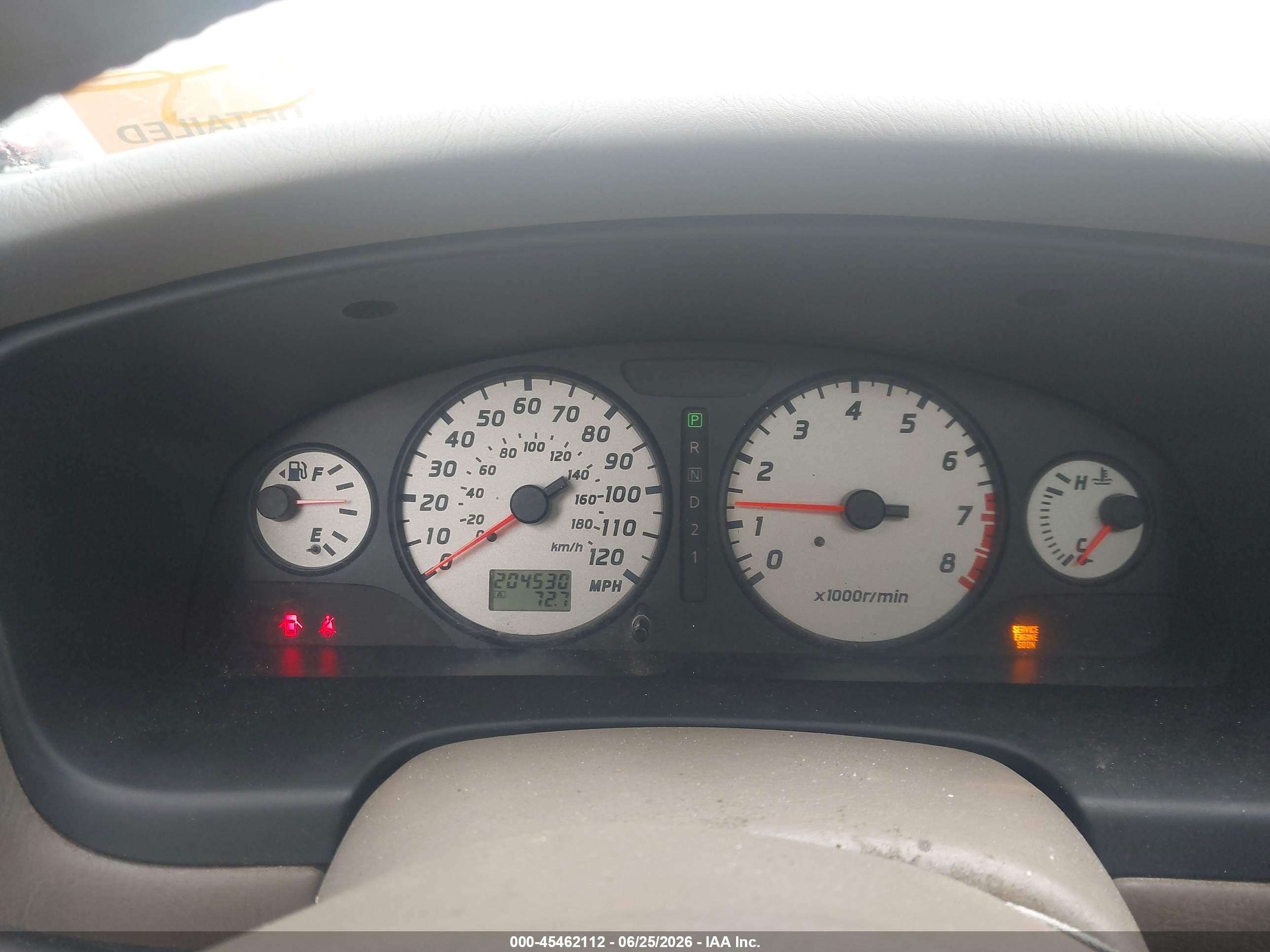 2003 Nissan Pathfinder Se Желто-коричневый vin: JN8DR09Y23W814740