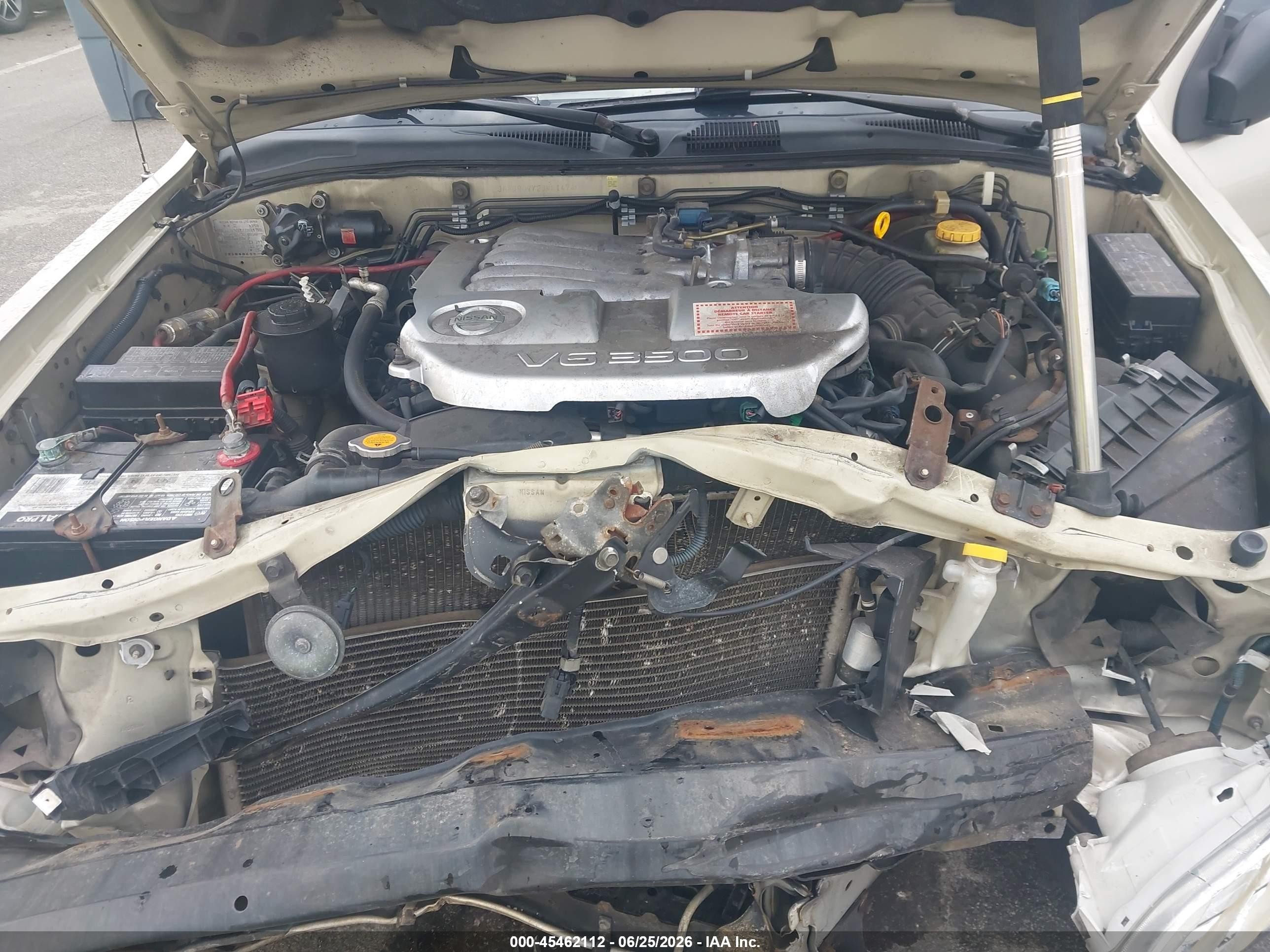 2003 Nissan Pathfinder Se Желто-коричневый vin: JN8DR09Y23W814740