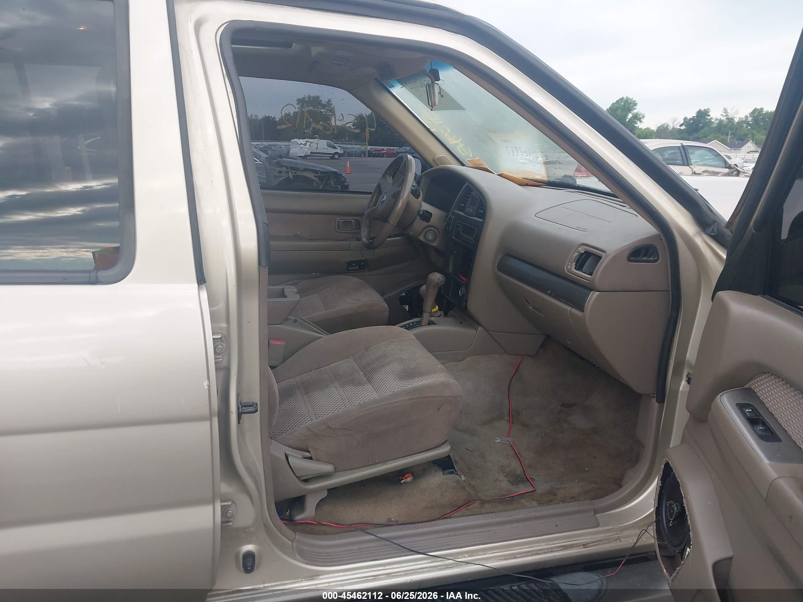 2003 Nissan Pathfinder Se Желто-коричневый vin: JN8DR09Y23W814740