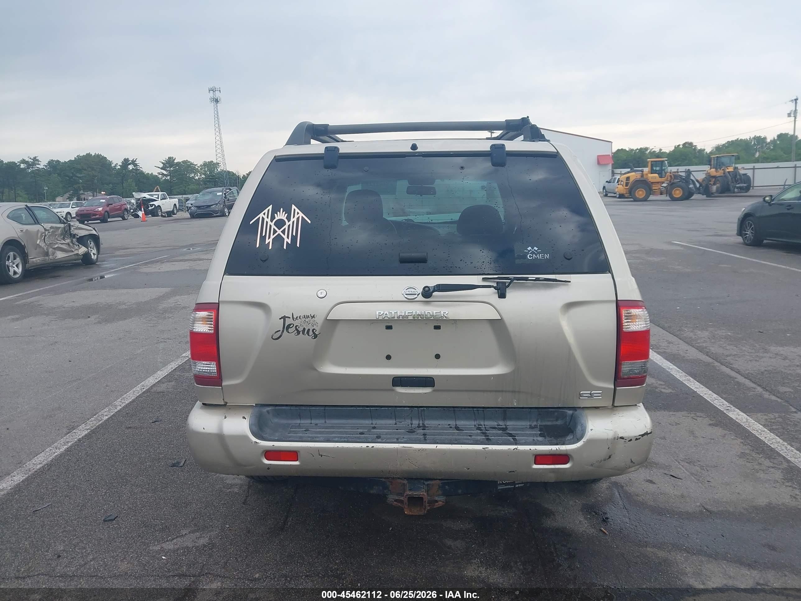 2003 Nissan Pathfinder Se Желто-коричневый vin: JN8DR09Y23W814740