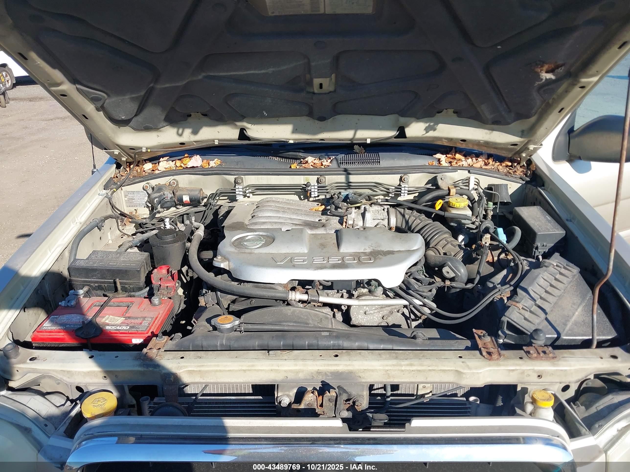 2003 Nissan Pathfinder Se Tan vin: JN8DR09Y23W832851