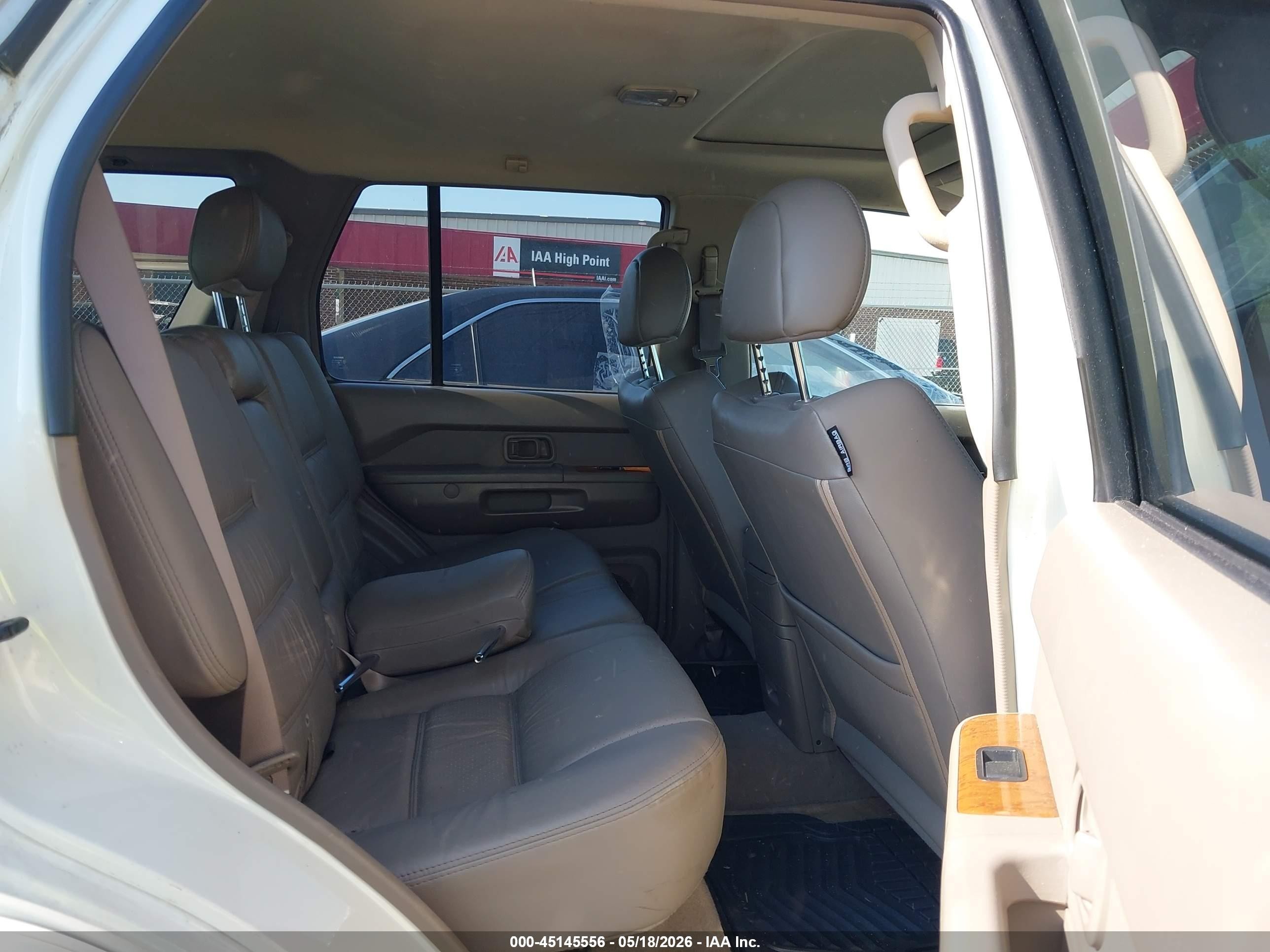 2003 Nissan Pathfinder Le White vin: JN8DR09Y23W838648