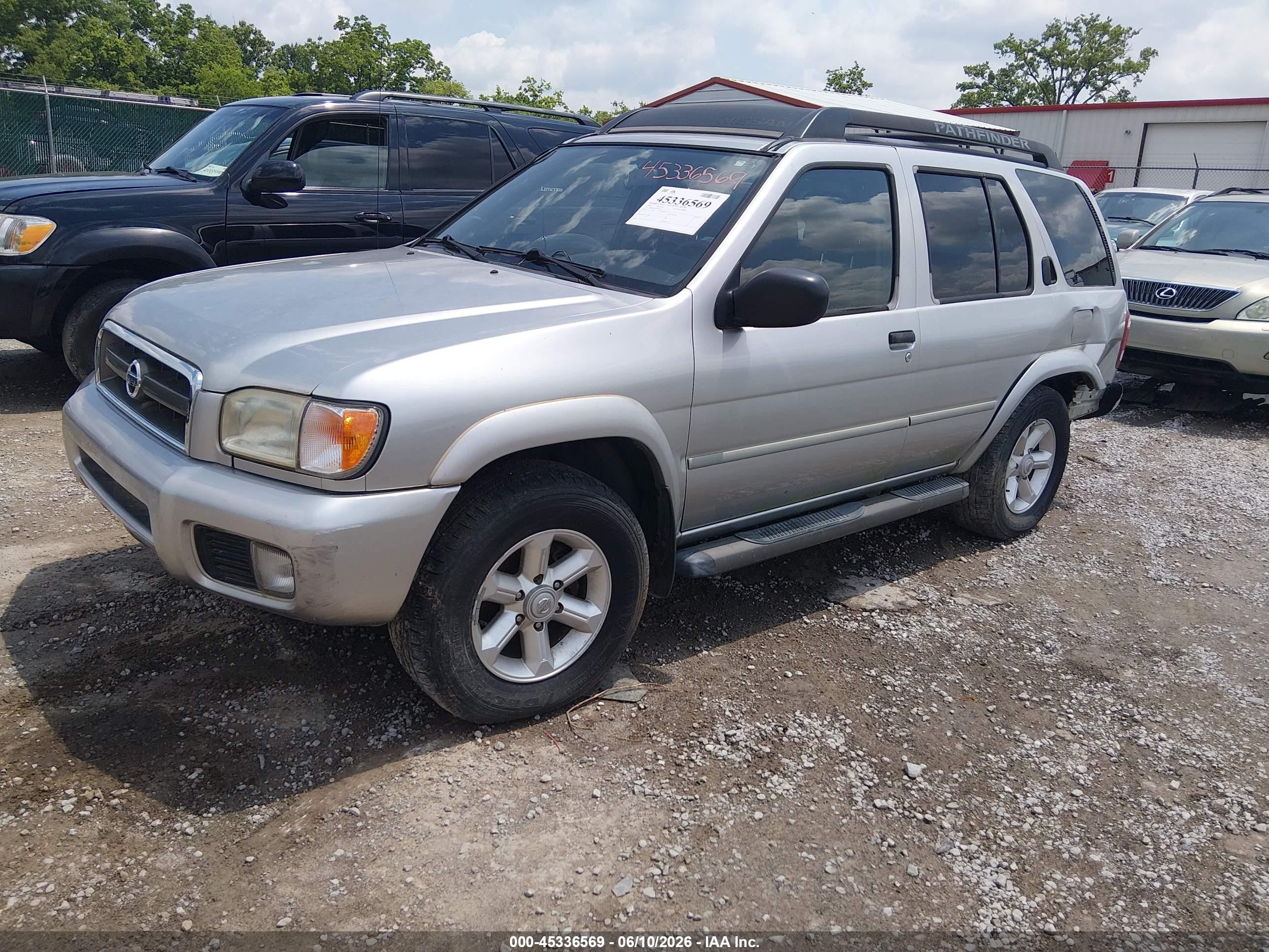 2004 Nissan Pathfinder Se Серебряный vin: JN8DR09Y24W907601