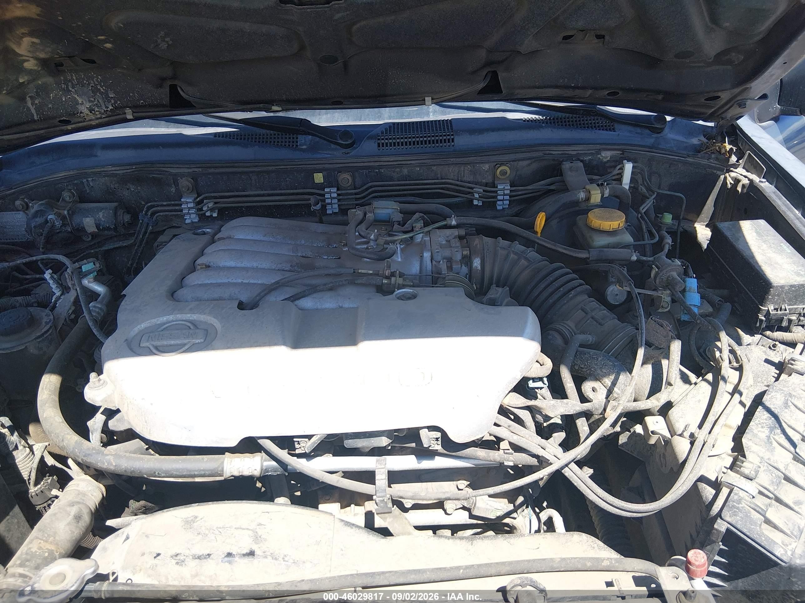 2001 Nissan Pathfinder Se Gray vin: JN8DR09Y31W602300