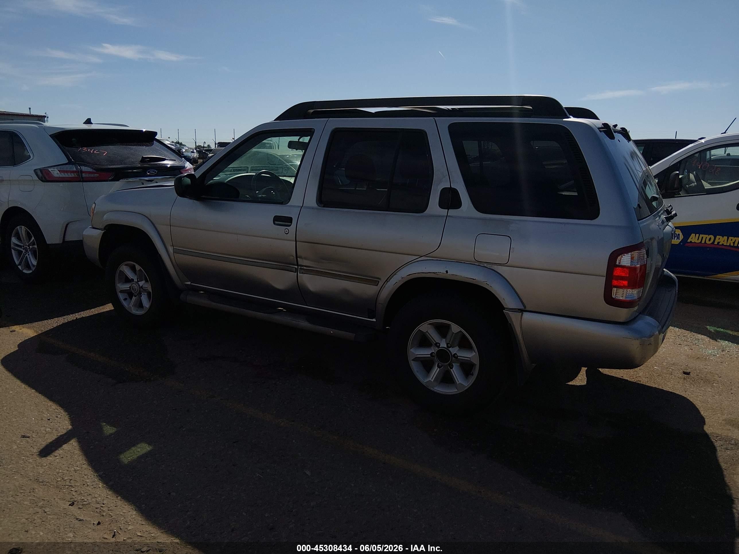 2003 Nissan Pathfinder Se Gray vin: JN8DR09Y33W825567
