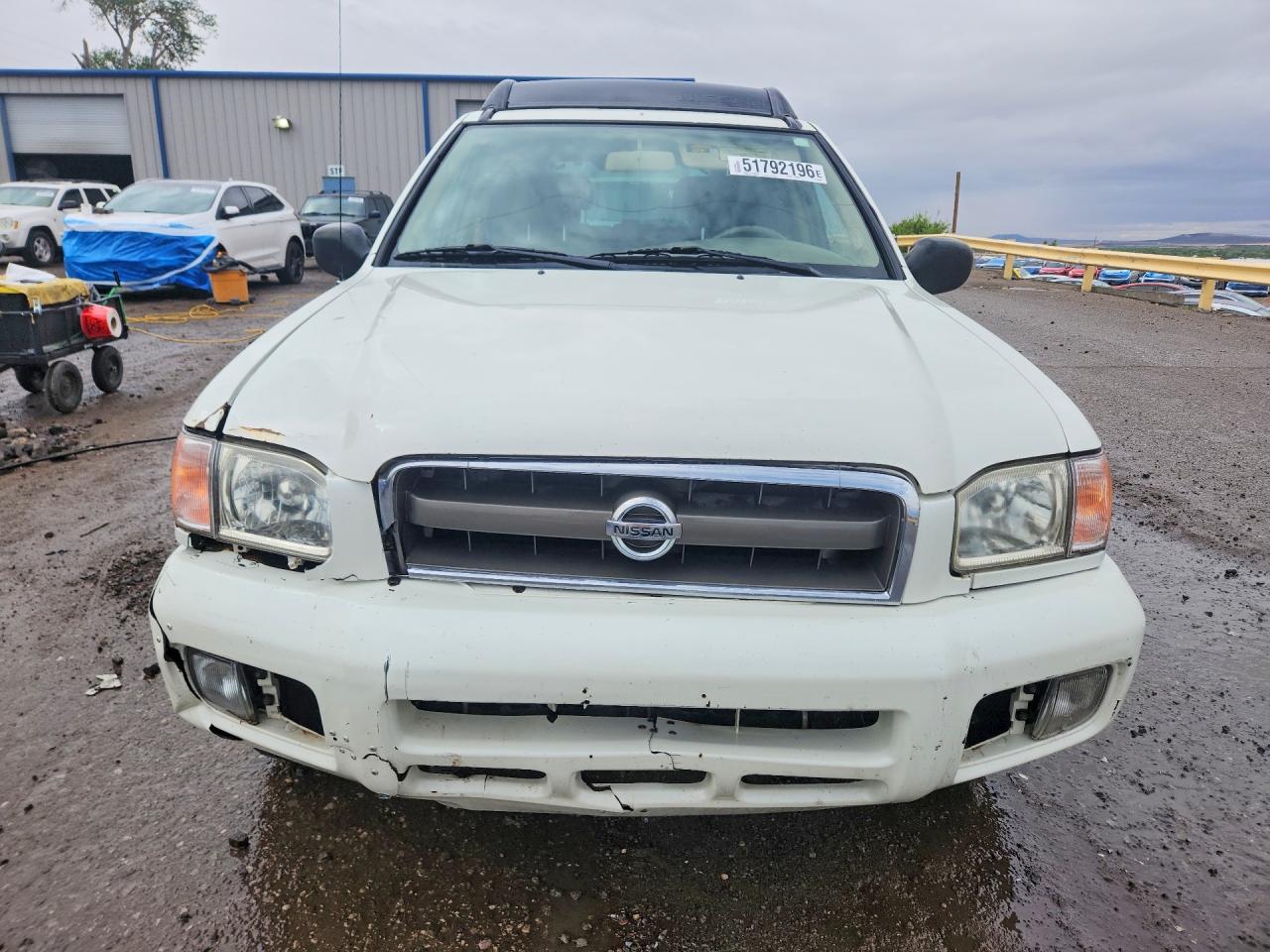 2004 Nissan Pathfinder Se White vin: JN8DR09Y34W906358