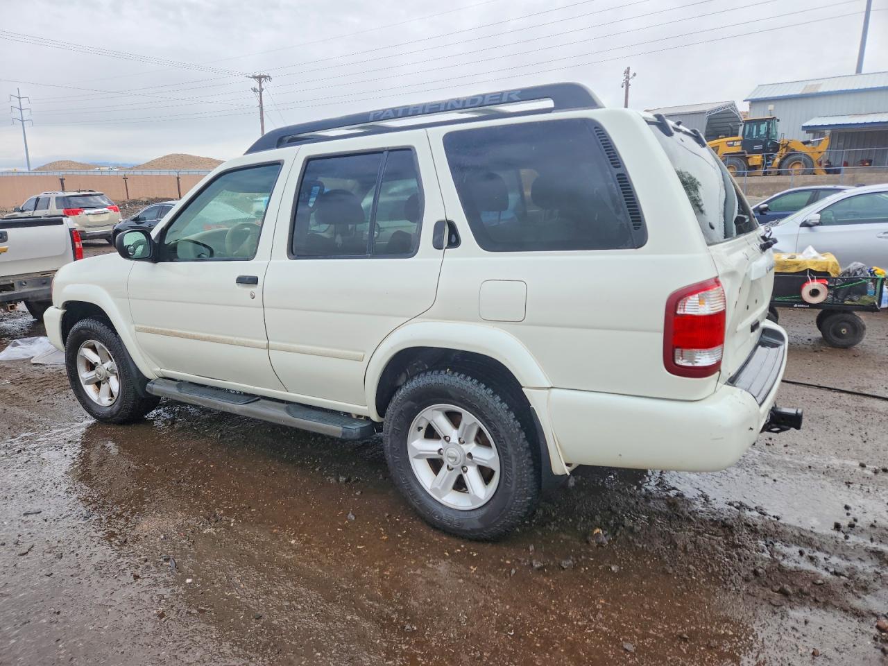 2004 Nissan Pathfinder Se White vin: JN8DR09Y34W906358