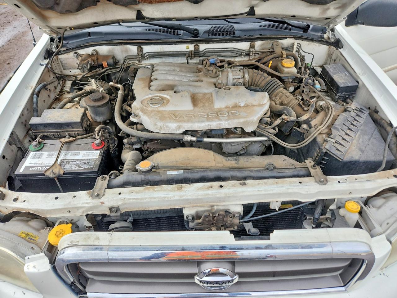 2004 Nissan Pathfinder Se White vin: JN8DR09Y34W906358