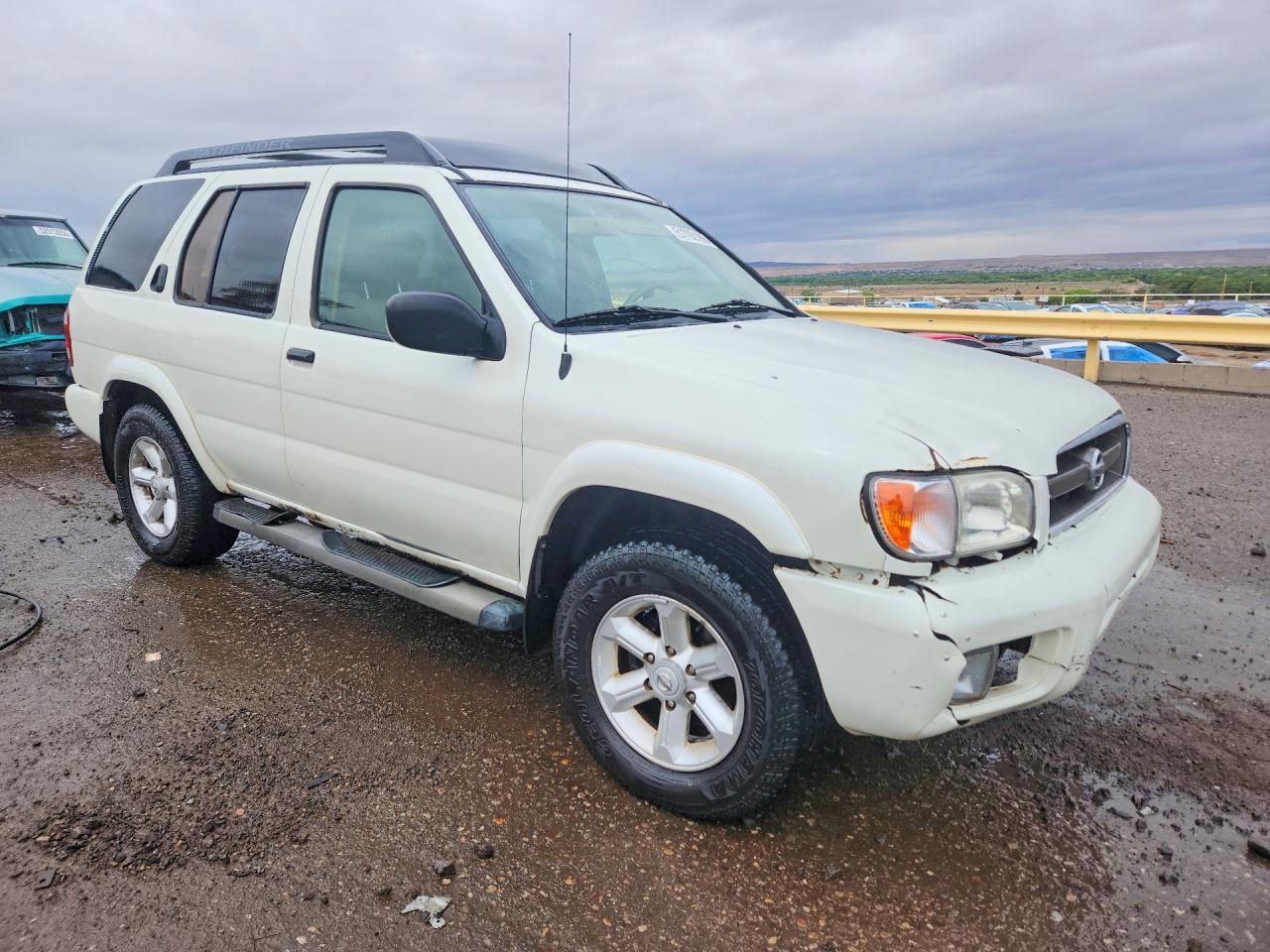 2004 Nissan Pathfinder Se White vin: JN8DR09Y34W906358