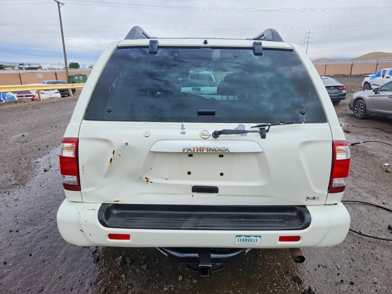 2004 Nissan Pathfinder Se White vin: JN8DR09Y34W906358