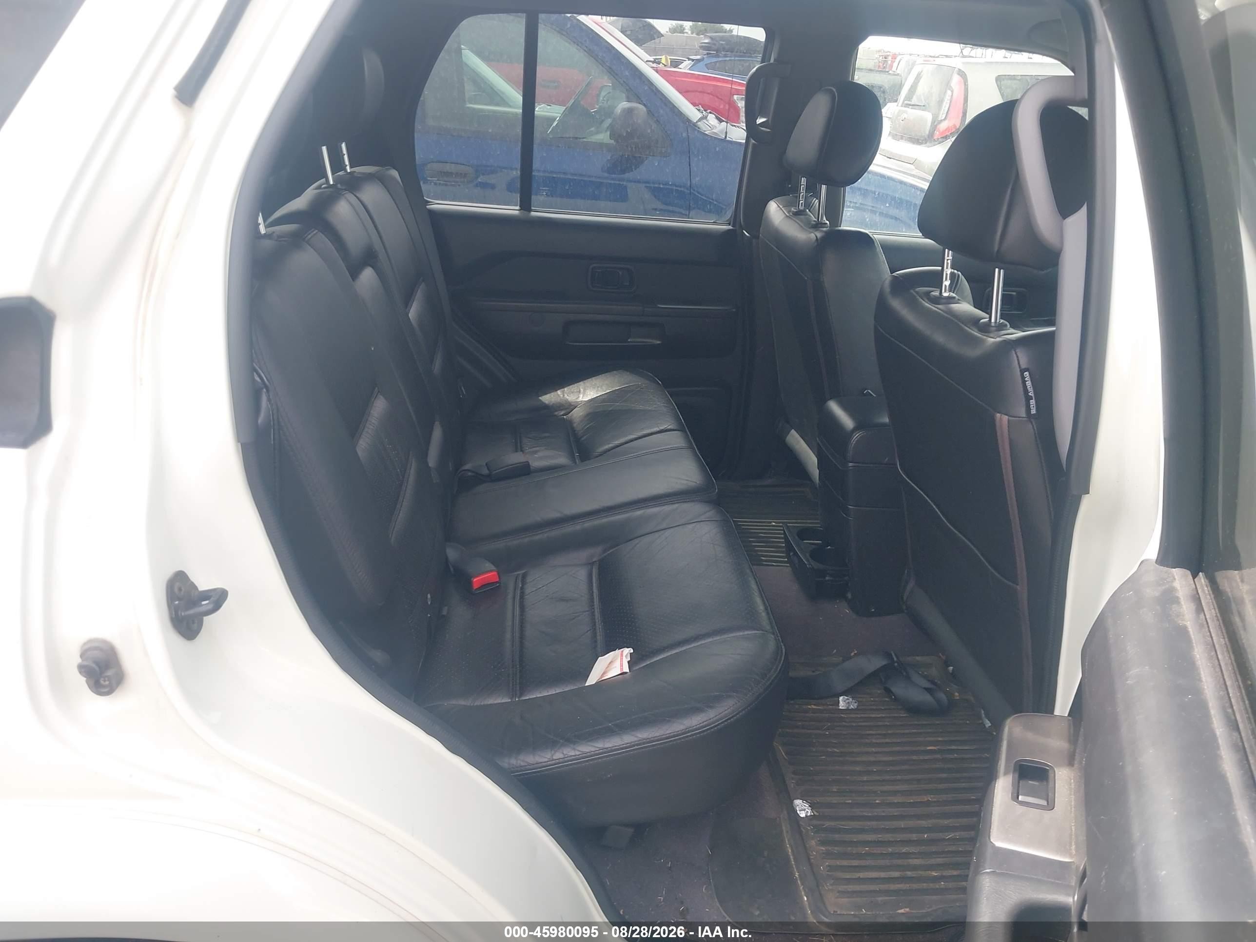 2004 Nissan Pathfinder Se White vin: JN8DR09Y34W912175