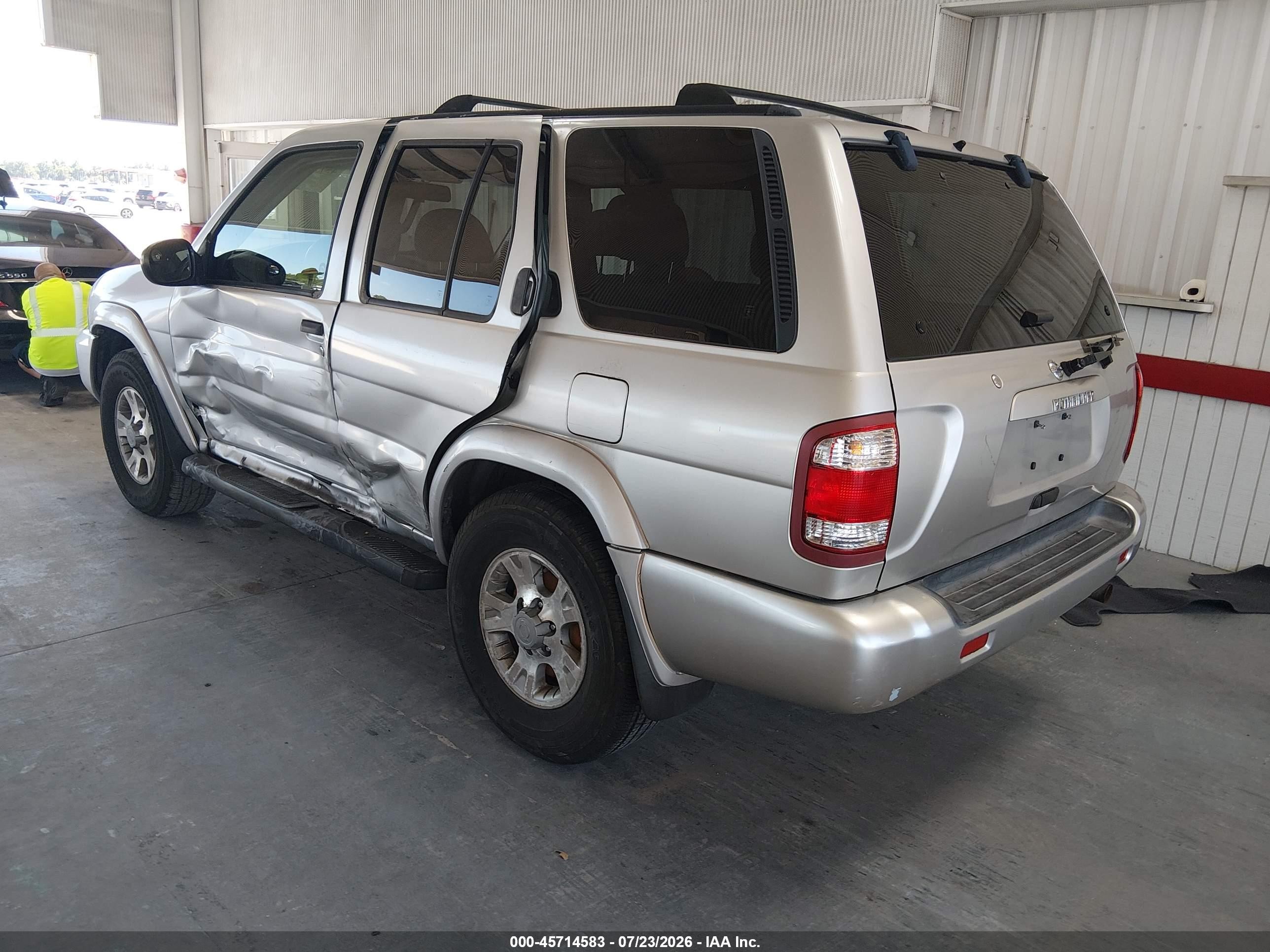 2004 Nissan Pathfinder Se Tan vin: JN8DR09Y34W922432