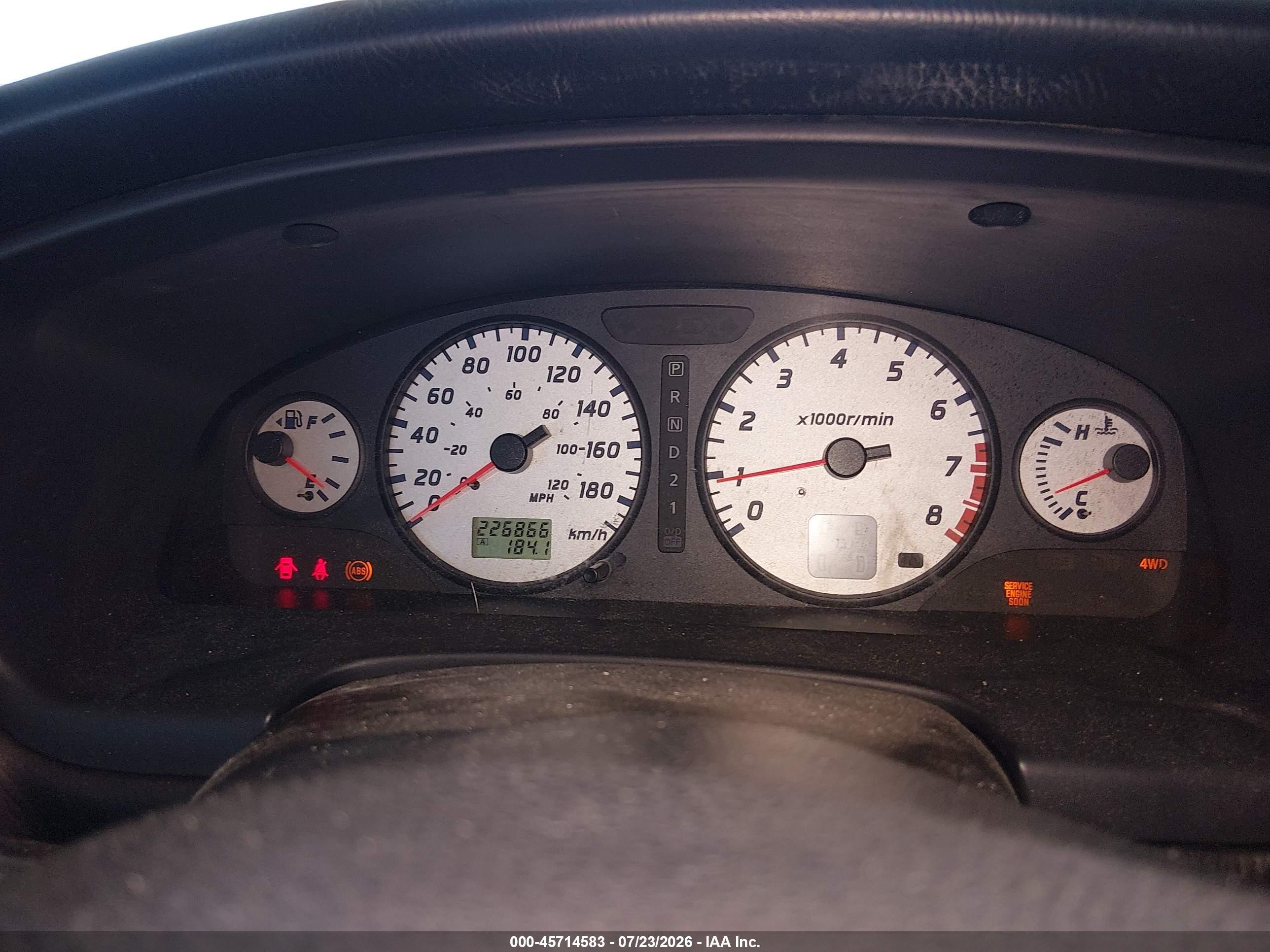 2004 Nissan Pathfinder Se Tan vin: JN8DR09Y34W922432