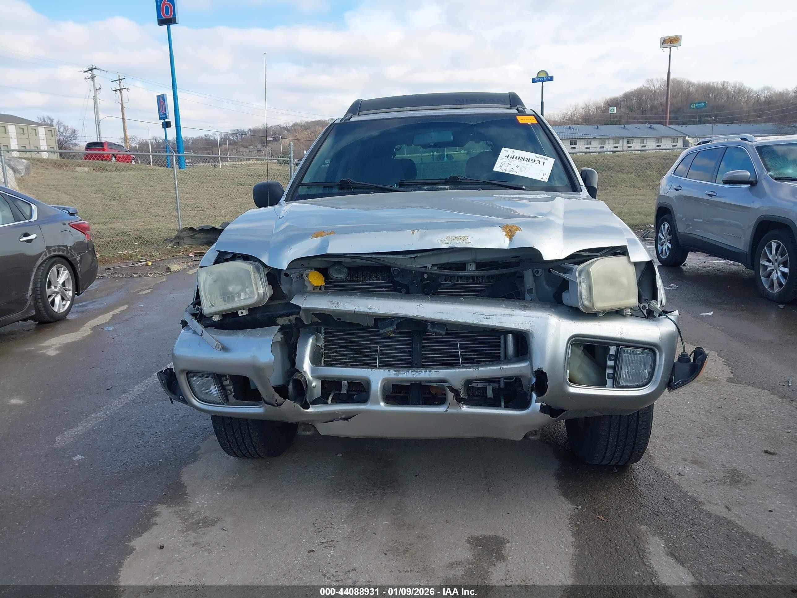 2003 Nissan Pathfinder Se Gray vin: JN8DR09Y43W838554