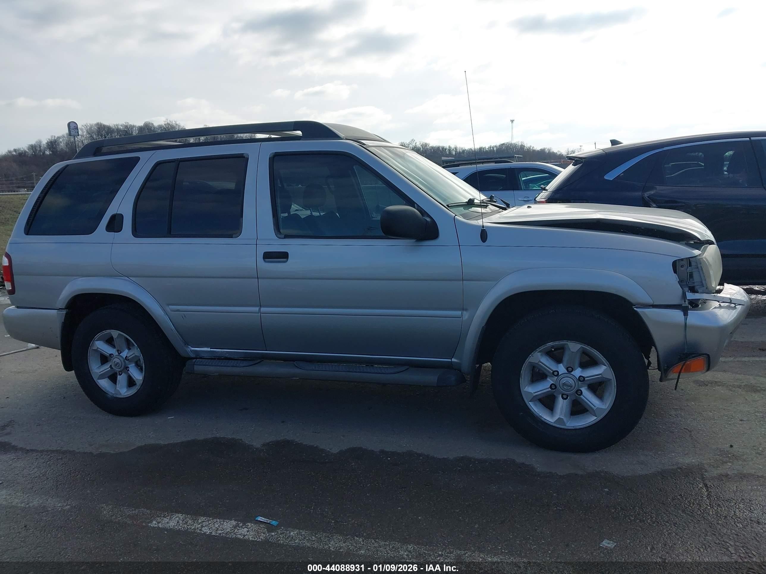 2003 Nissan Pathfinder Se Gray vin: JN8DR09Y43W838554