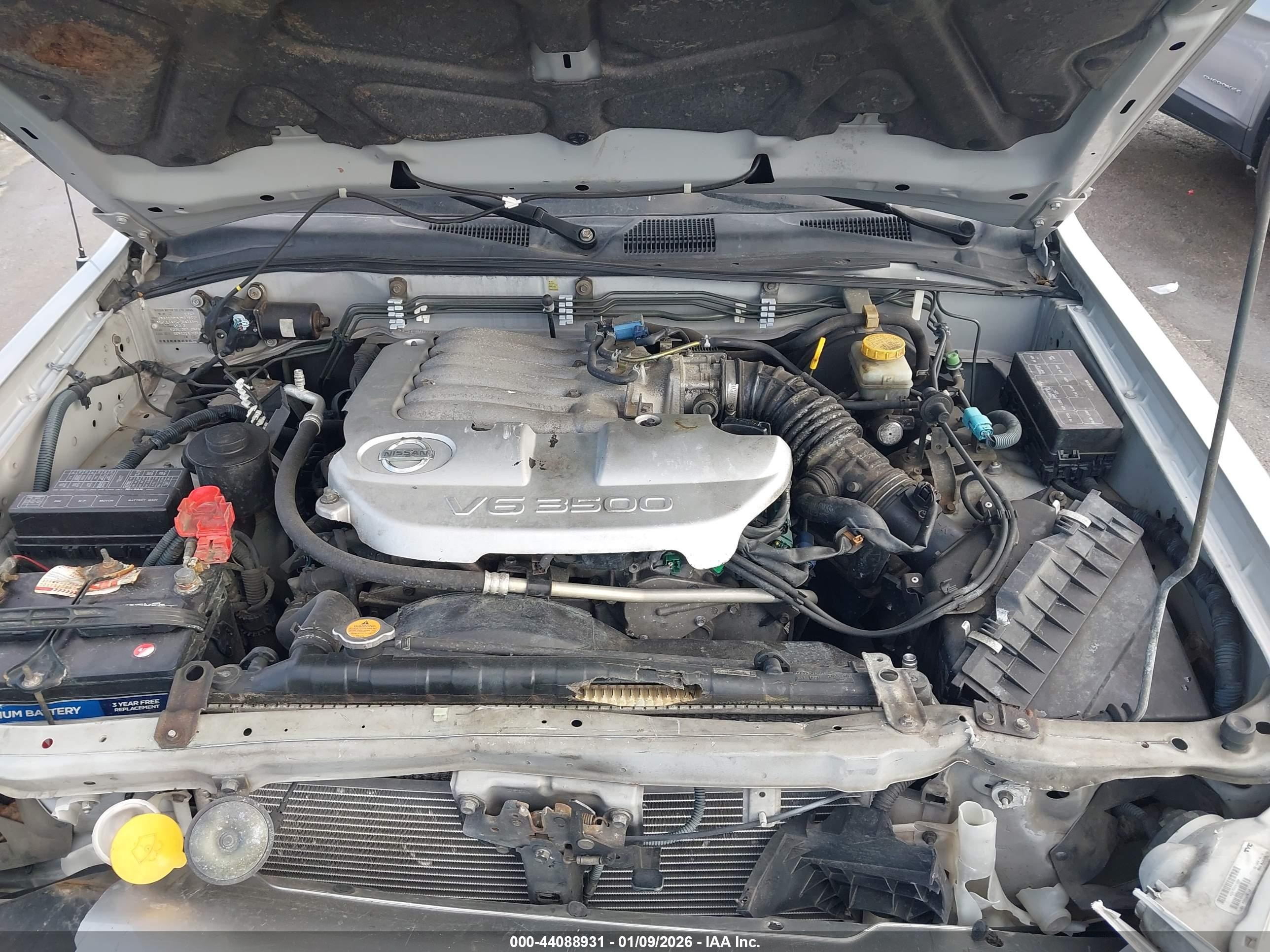 2003 Nissan Pathfinder Se Gray vin: JN8DR09Y43W838554
