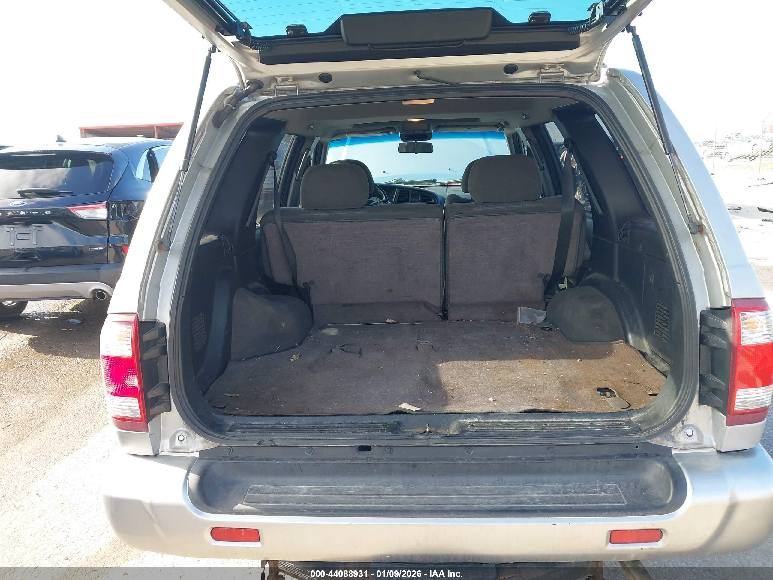2003 Nissan Pathfinder Se Gray vin: JN8DR09Y43W838554