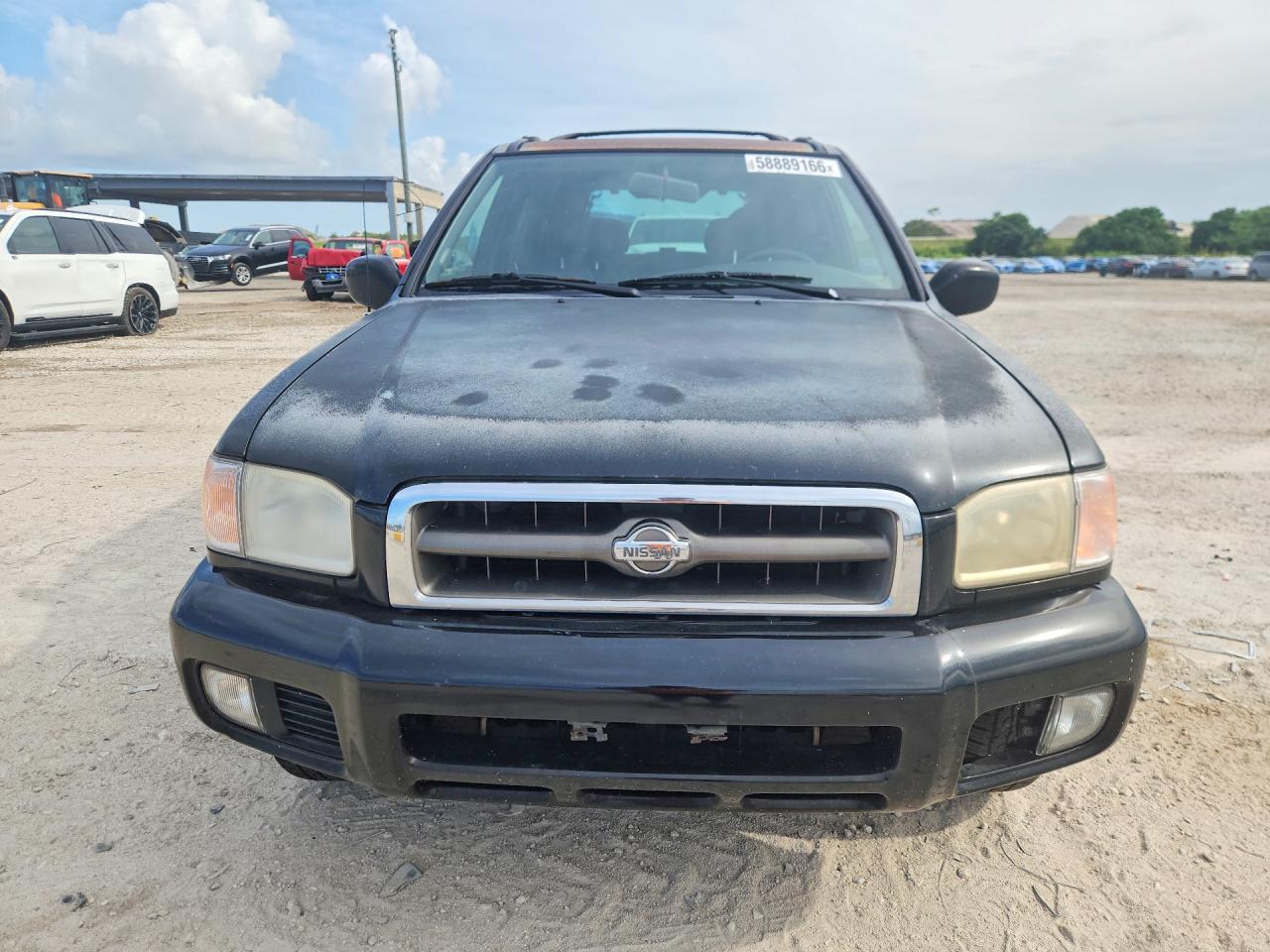 2001 Nissan Pathfinder Le/se/xe Black vin: JN8DR09Y51W576668