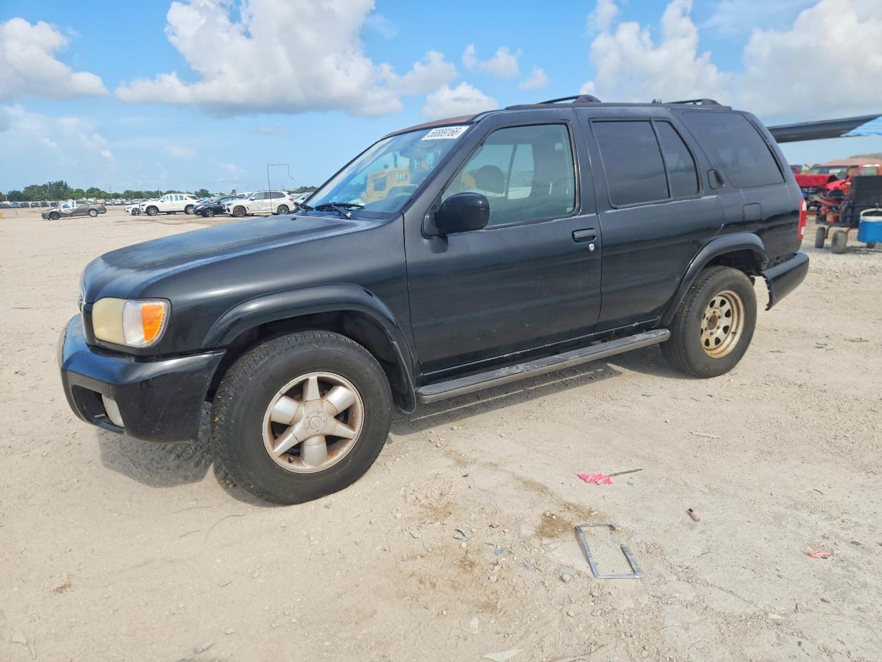 2001 Nissan Pathfinder Le/se/xe Black vin: JN8DR09Y51W576668