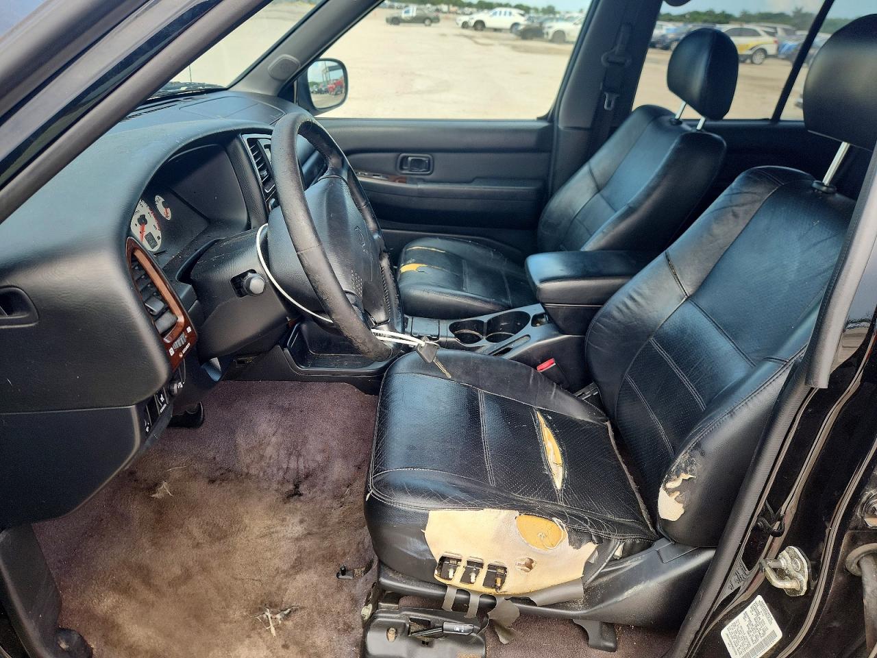 2001 Nissan Pathfinder Le/se/xe Black vin: JN8DR09Y51W576668