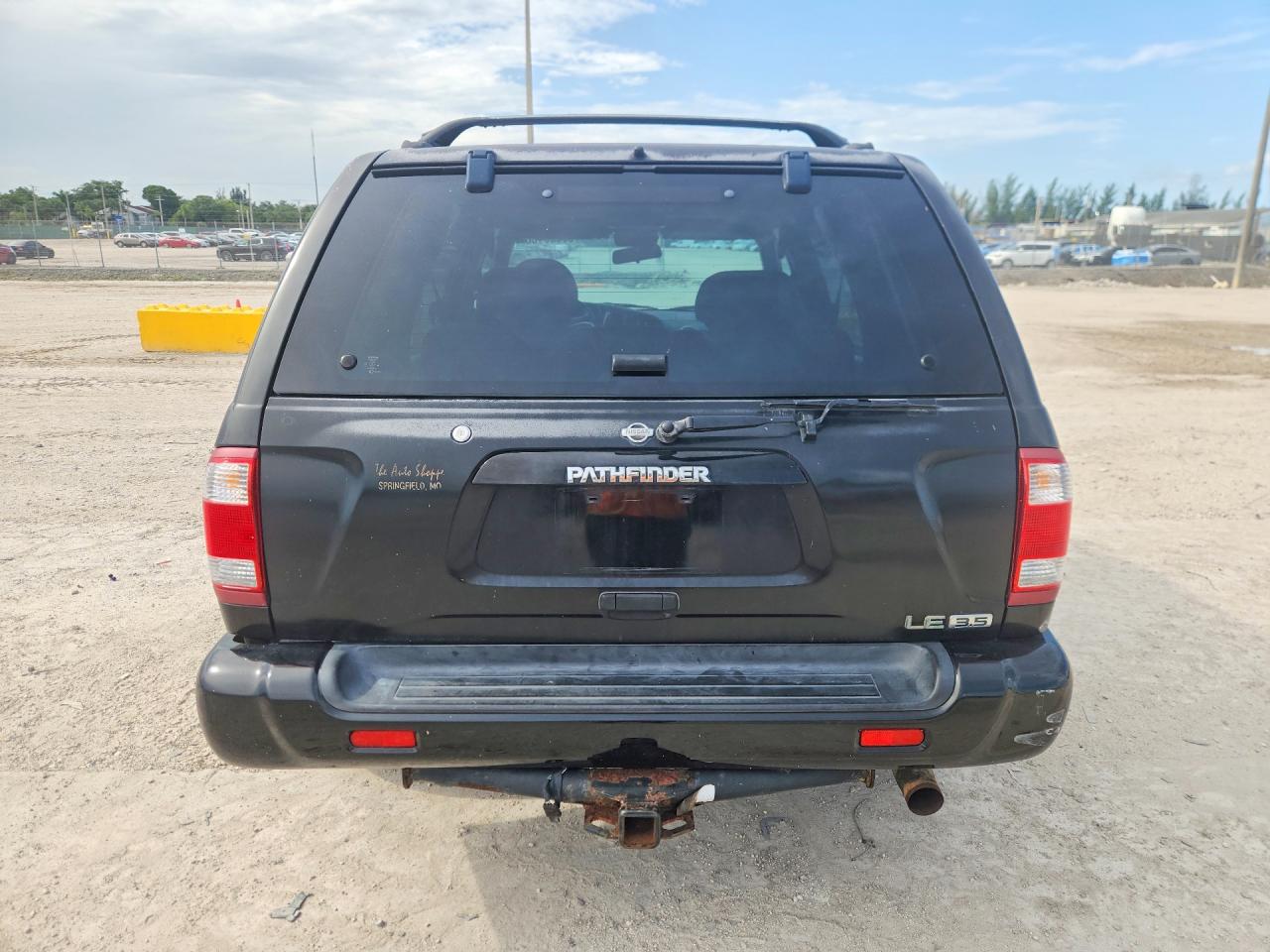 2001 Nissan Pathfinder Le/se/xe Black vin: JN8DR09Y51W576668