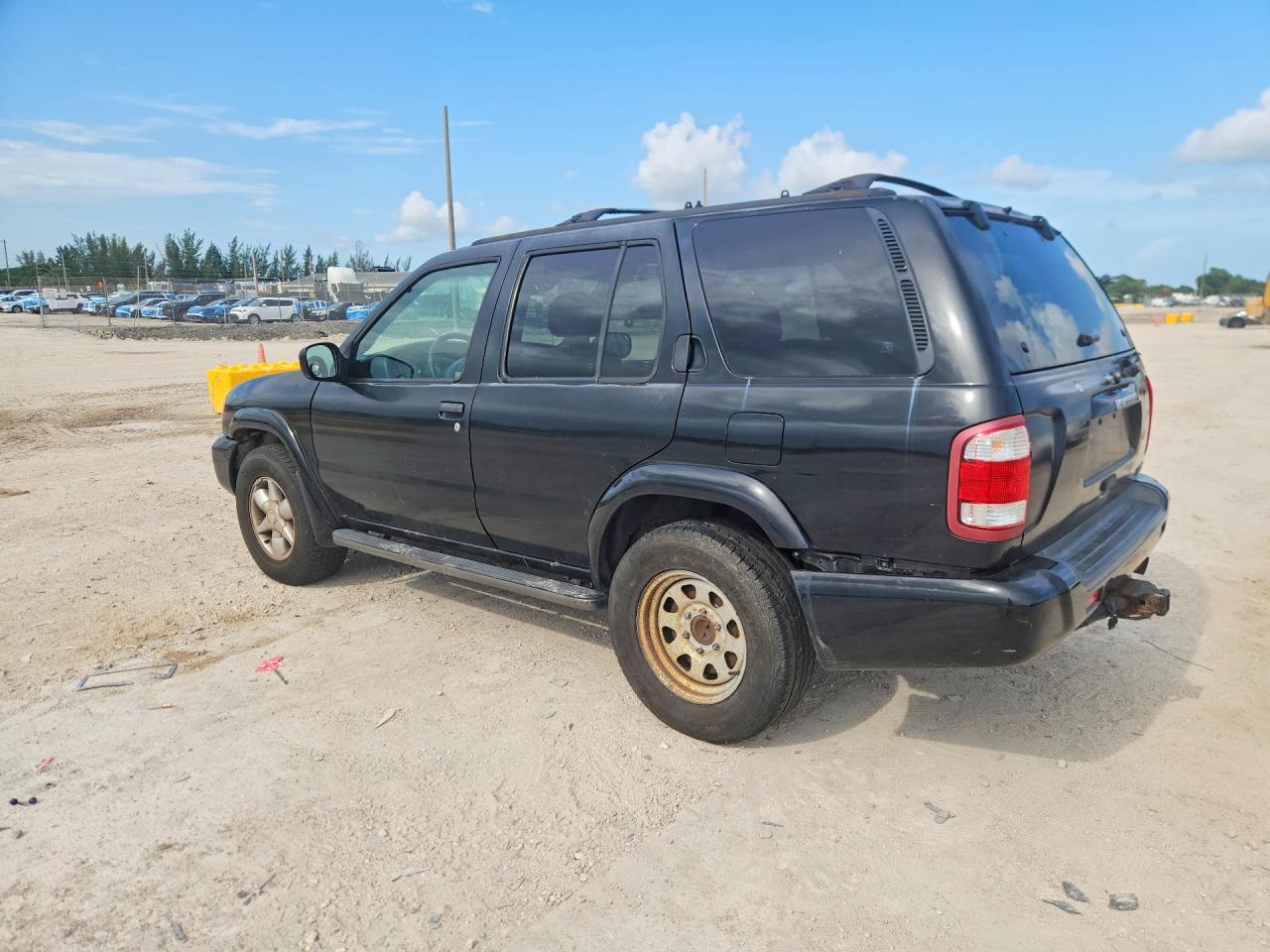 2001 Nissan Pathfinder Le/se/xe Black vin: JN8DR09Y51W576668