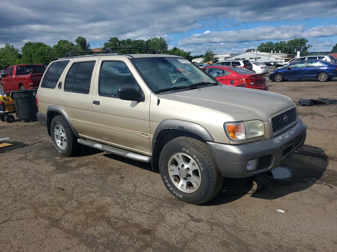 2001 Nissan Pathfinder Se Gold vin: JN8DR09Y51W610382