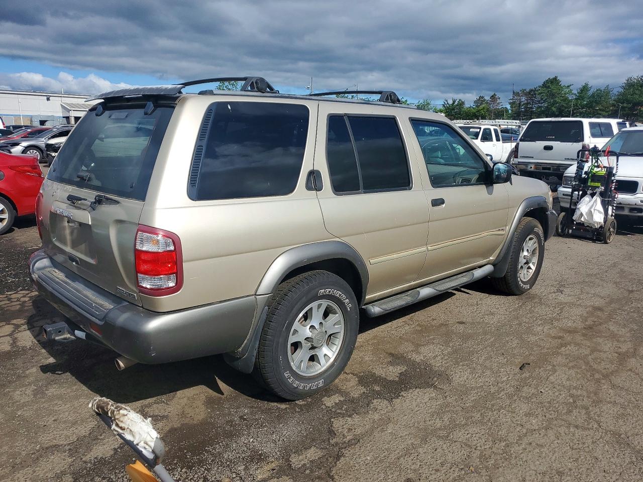 2001 Nissan Pathfinder Se Gold vin: JN8DR09Y51W610382